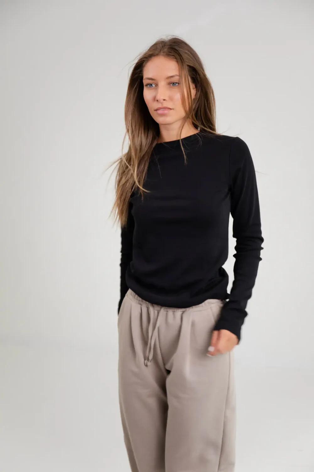 MAJICA BASIC BLACK - Slika 6
