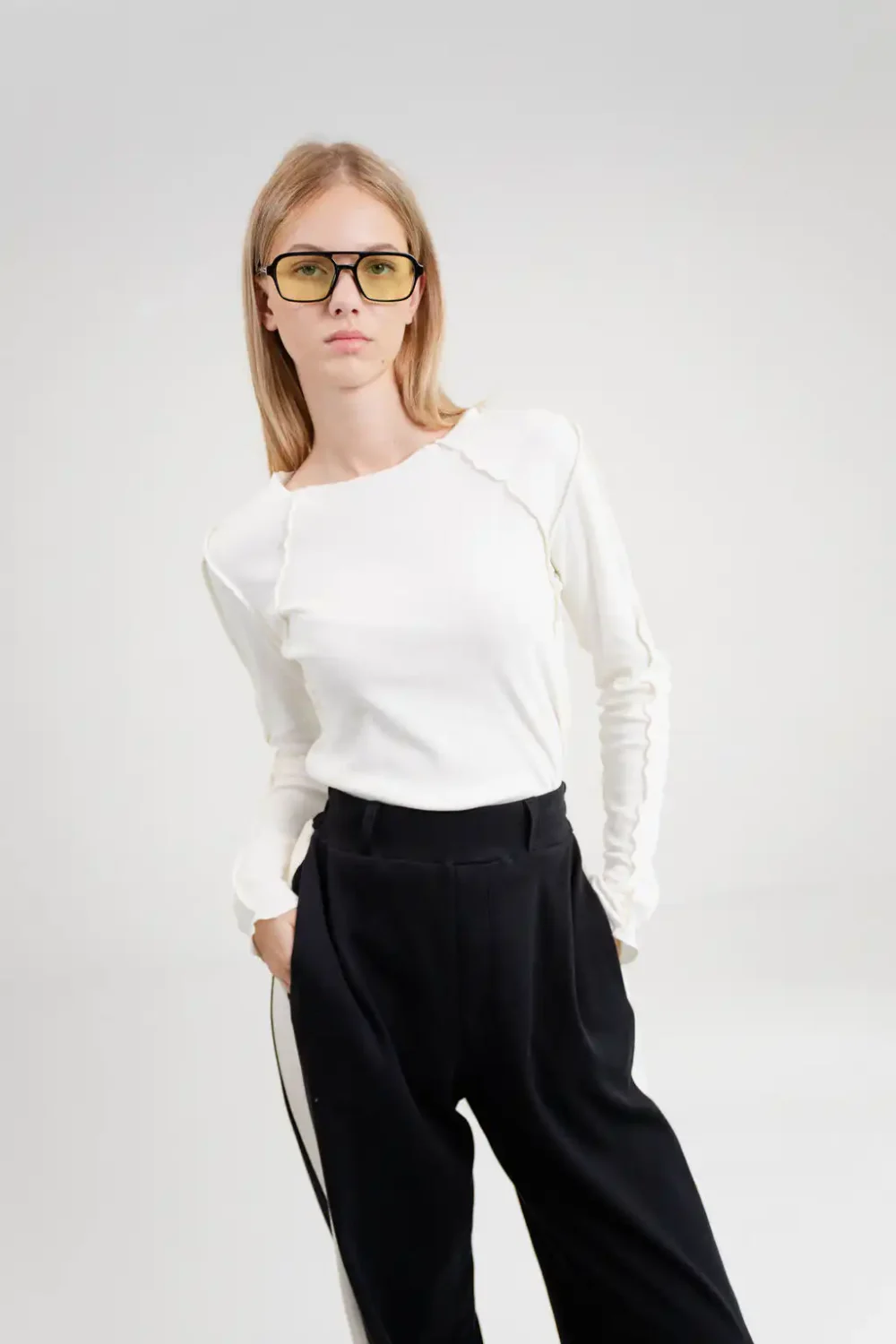 MAJICA PETRA OFF WHITE - Slika 8
