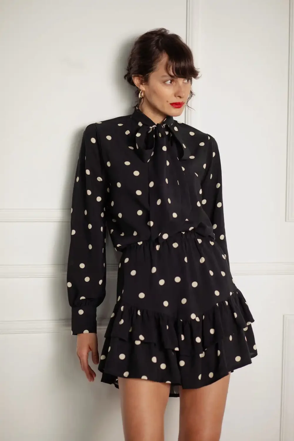 BLUZA DOLCE VITA BLACK - Slika 6