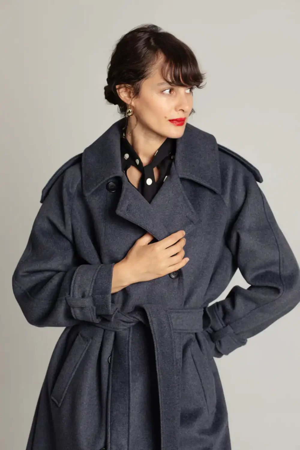 KAPUT COZY DARK GREY - Slika 2