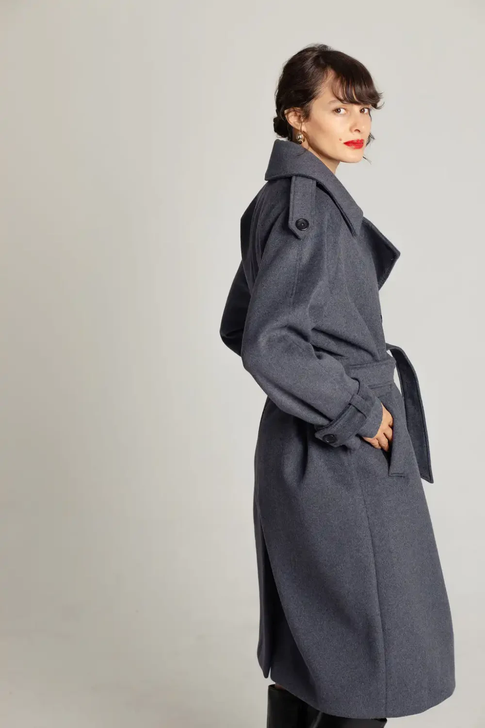 KAPUT COZY DARK GREY - Slika 3