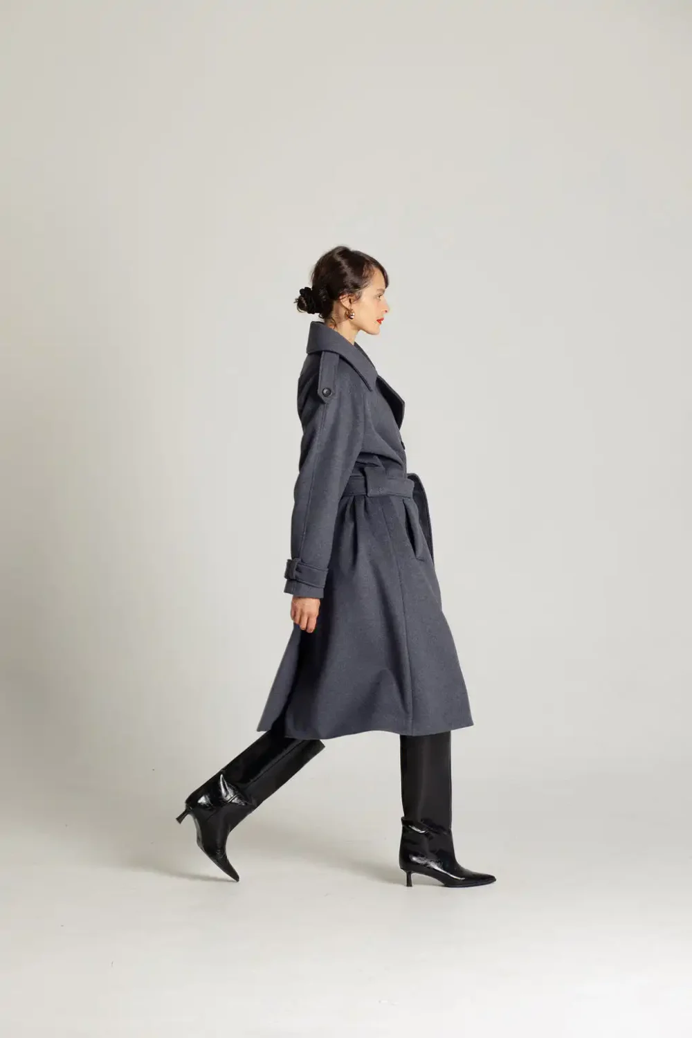 KAPUT COZY DARK GREY - Slika 5