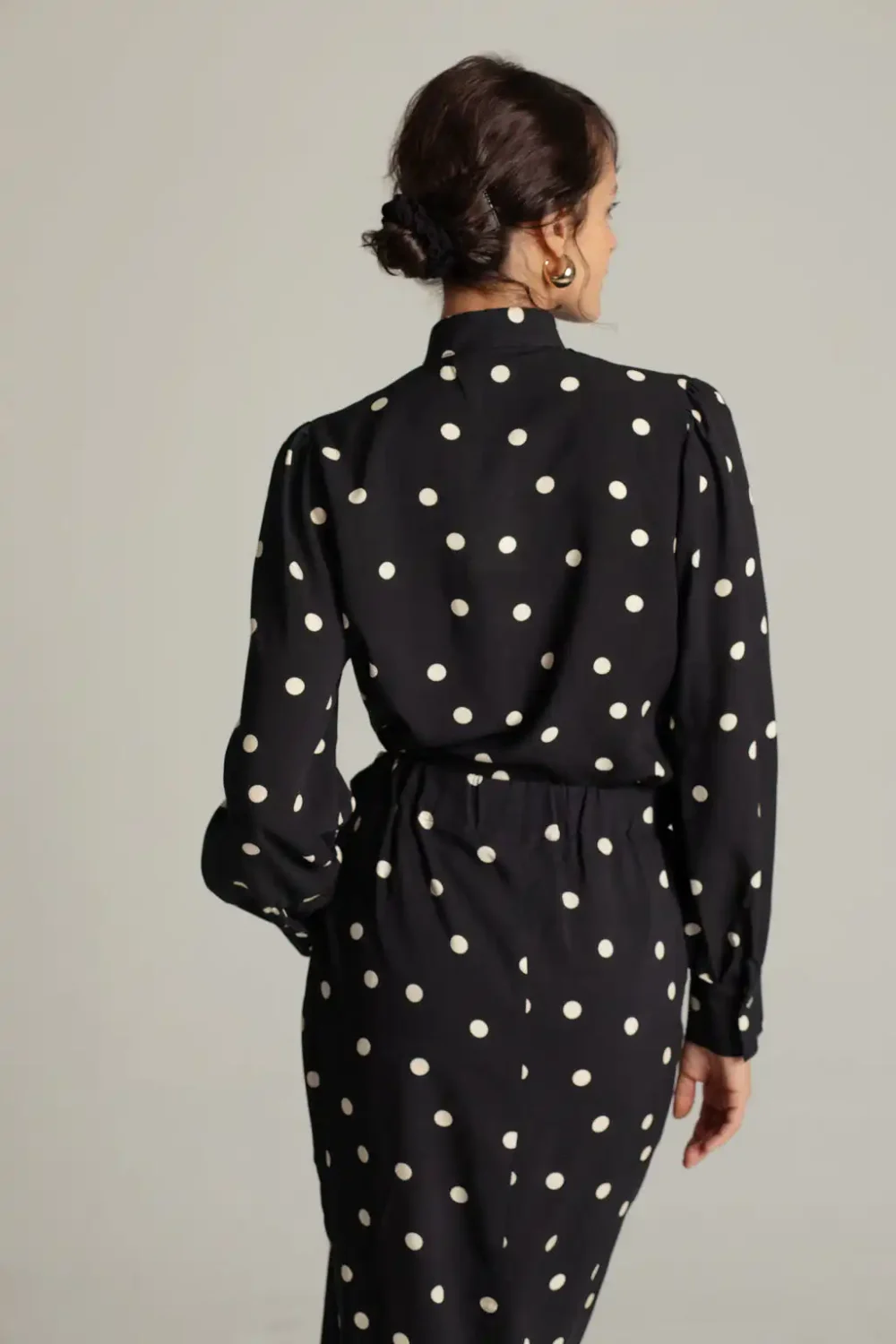 BLUZA DOLCE VITA BLACK - Slika 3