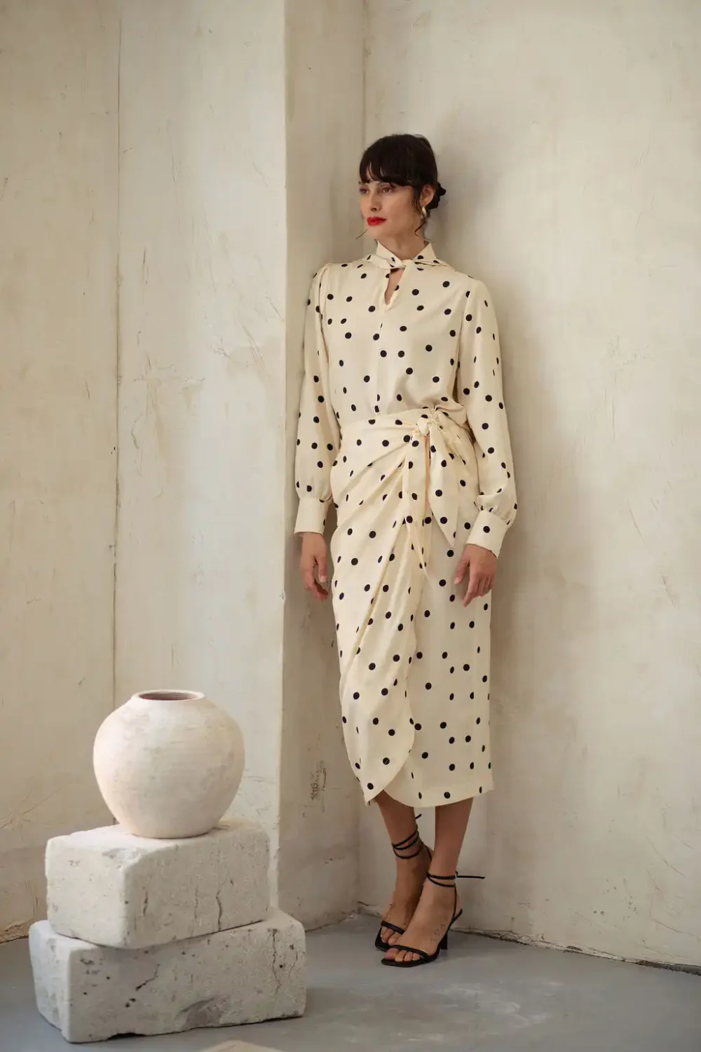SUKNJA DOLCE VITA OFF WHITE - Slika 3