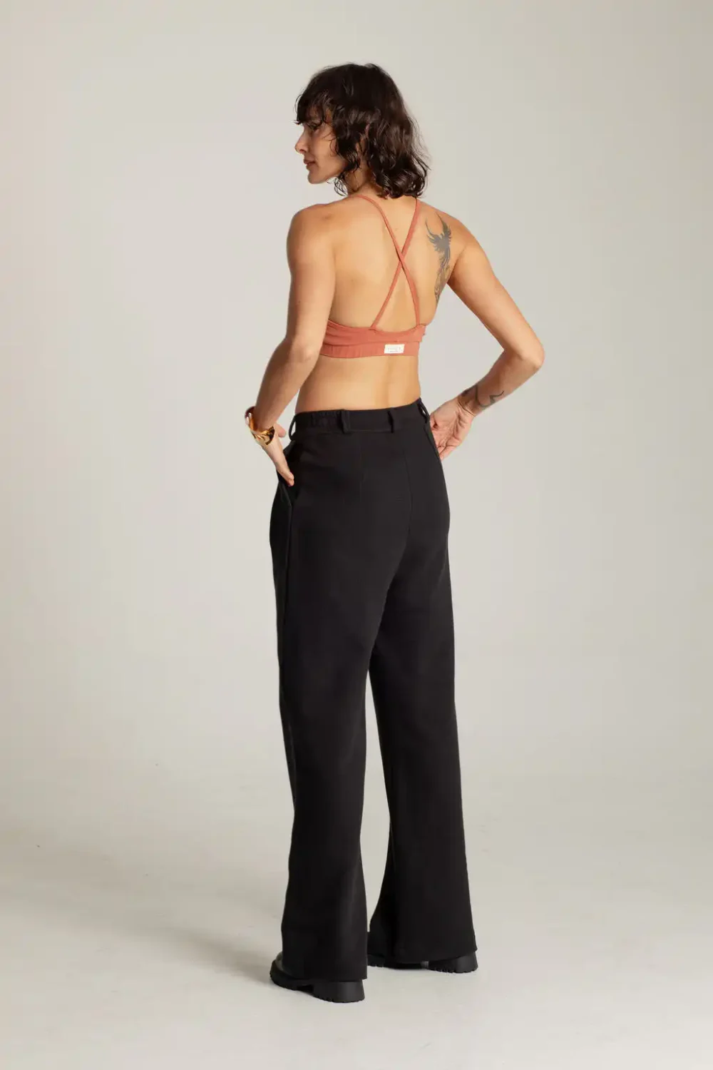 PANTALONE HAMPTONS PIQUE BLACK - Slika 2