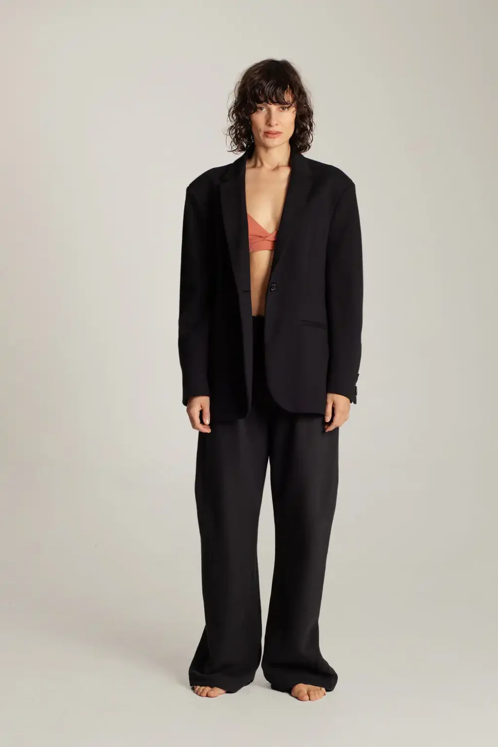 PANTALONE HAMPTONS PIQUE BLACK - Slika 3
