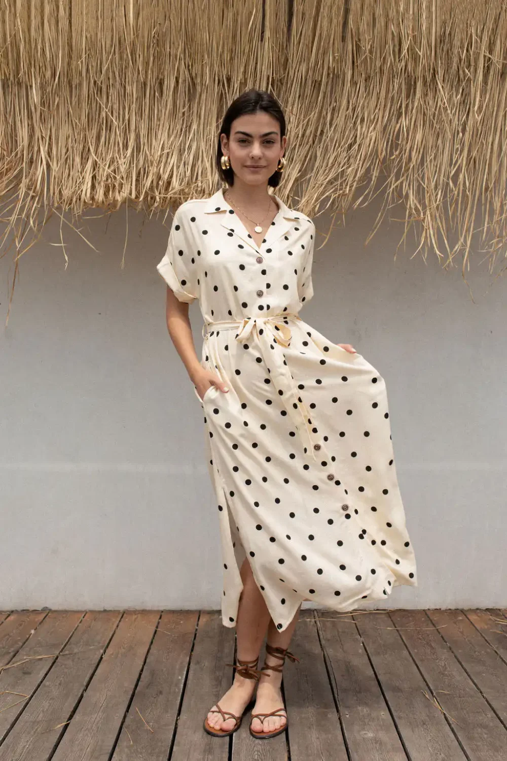 HALJINA LJILJANA OFF WHITE - Slika 9