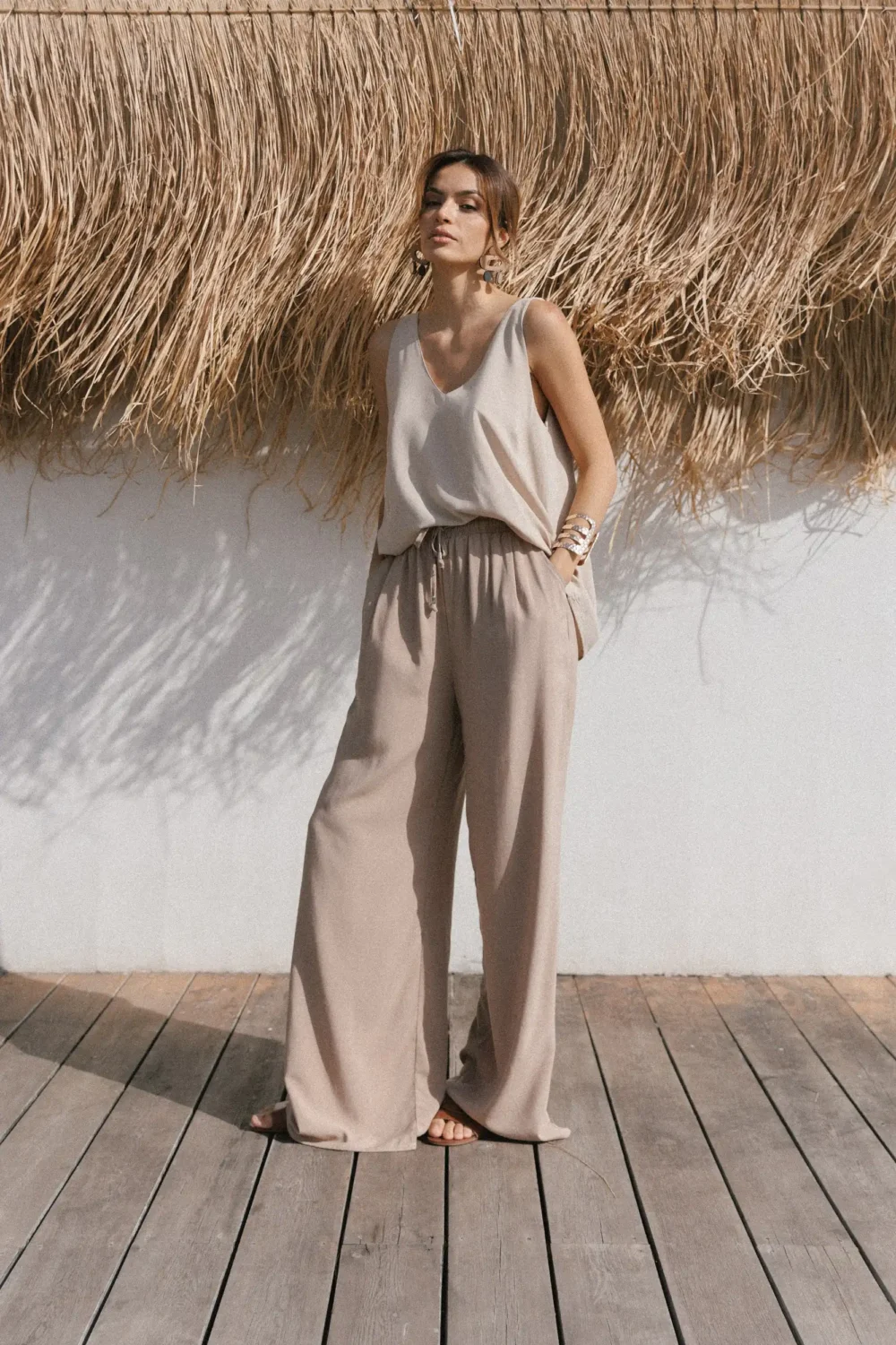 MAJICA LAGANINI LUX SAND - Slika 3