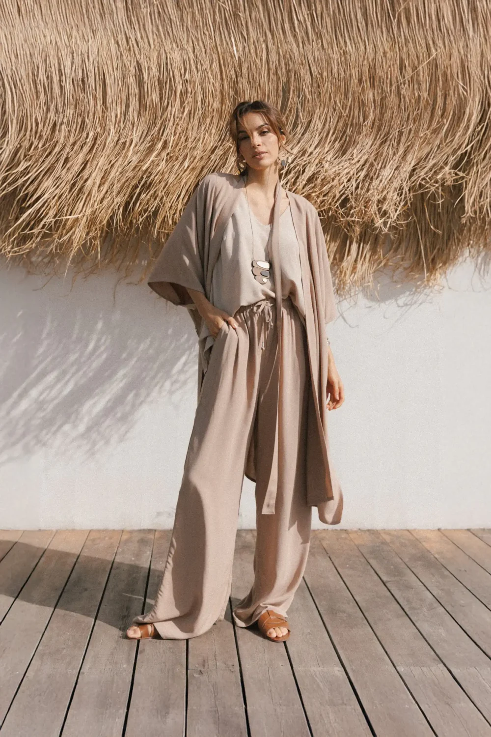 MAJICA LAGANINI LUX SAND - Slika 4