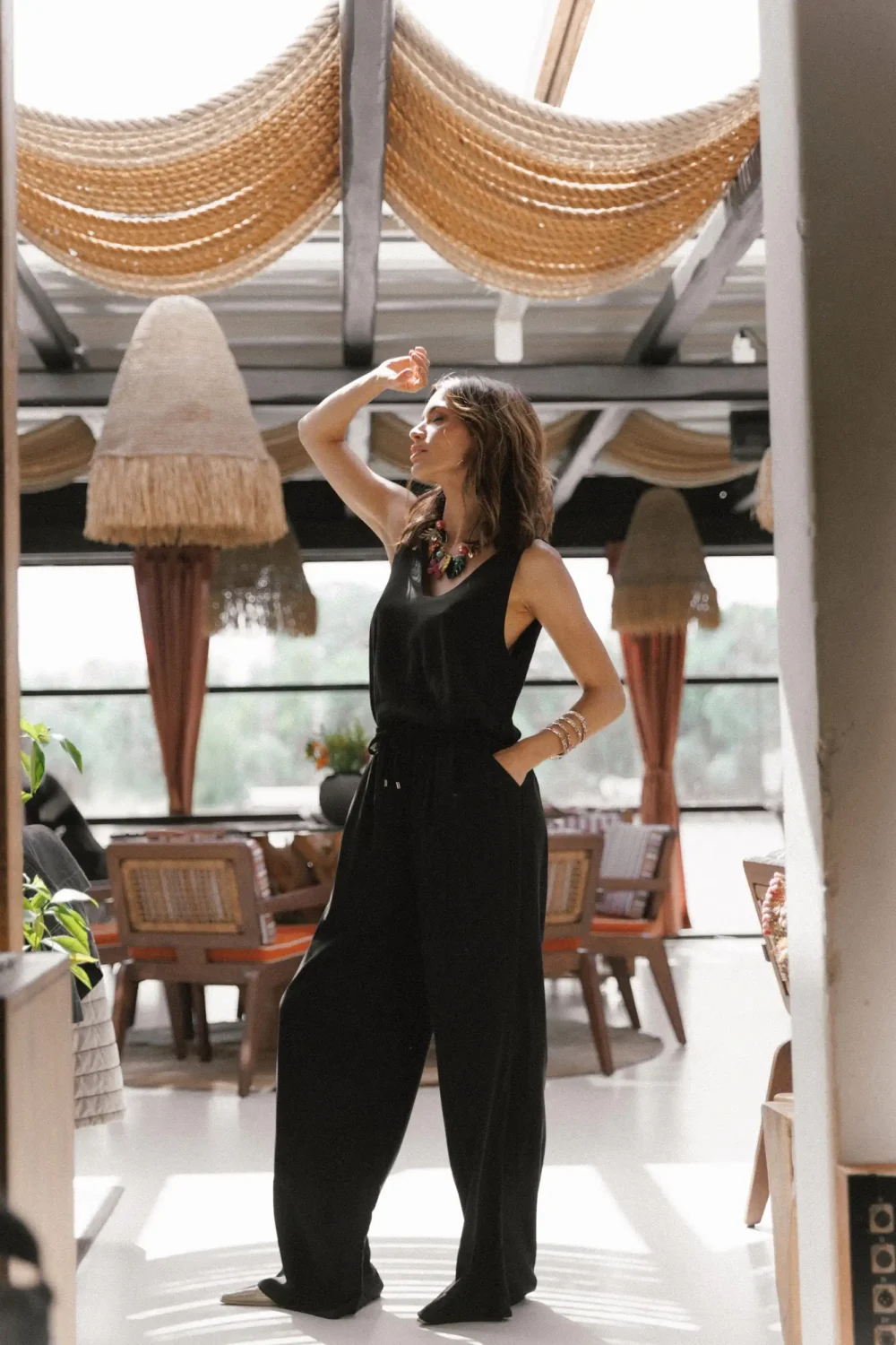 PANTALONE LAGANINI BLACK - Slika 11