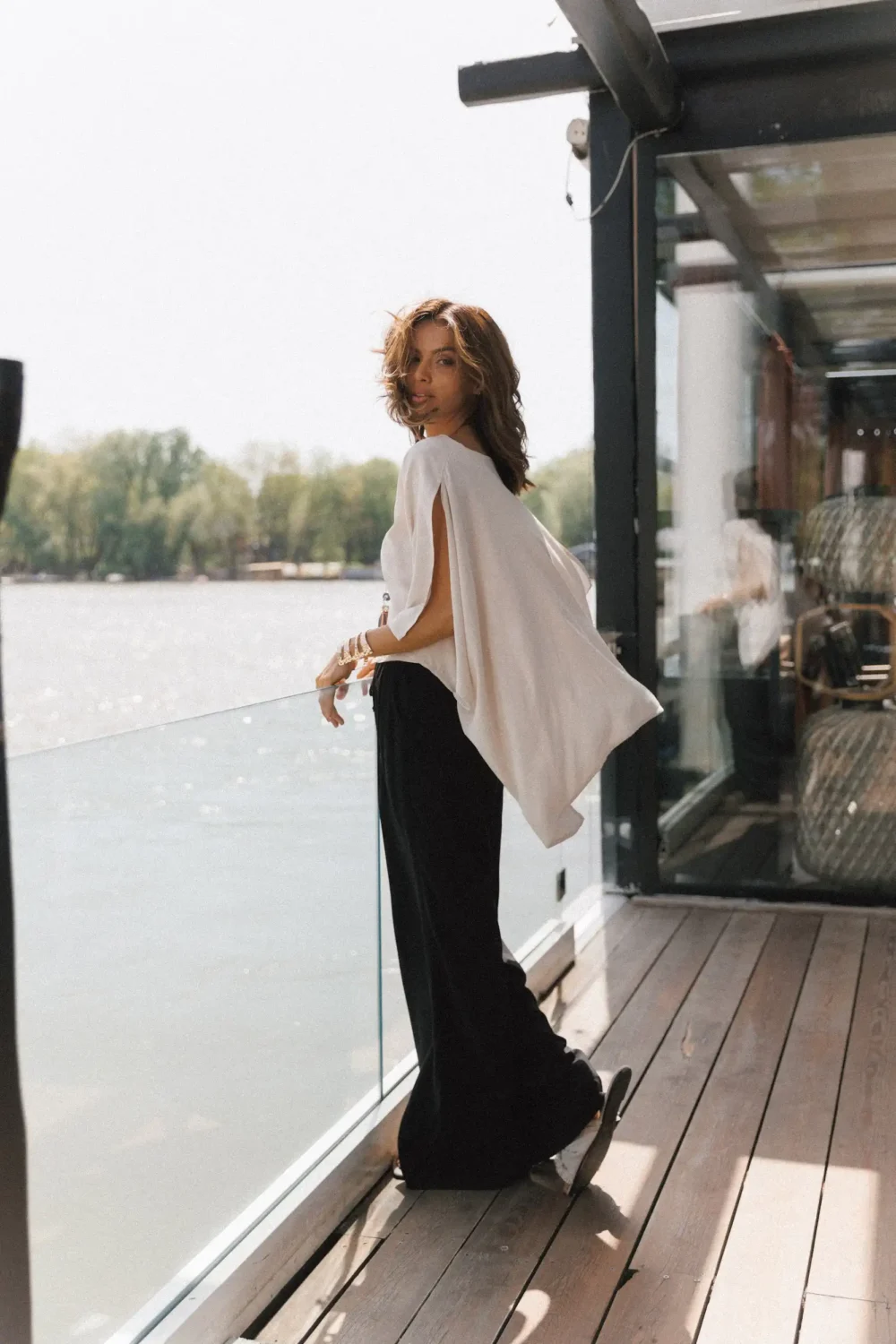 PANTALONE LAGANINI BLACK - Slika 9