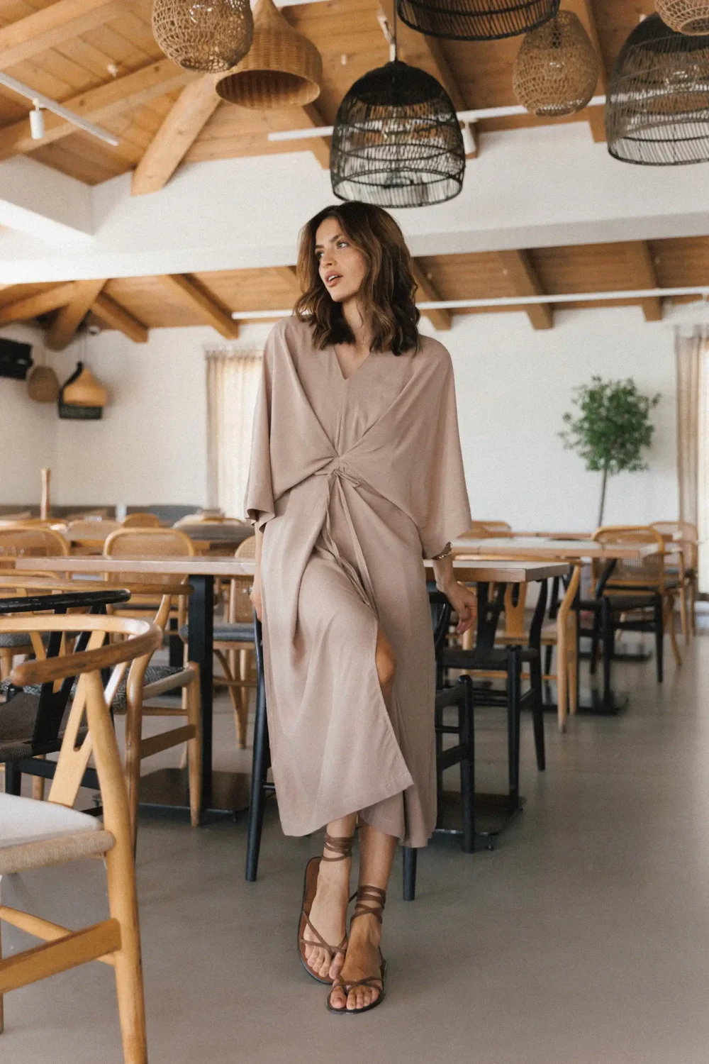 HALJINA KIMONO LATTE - Slika 7