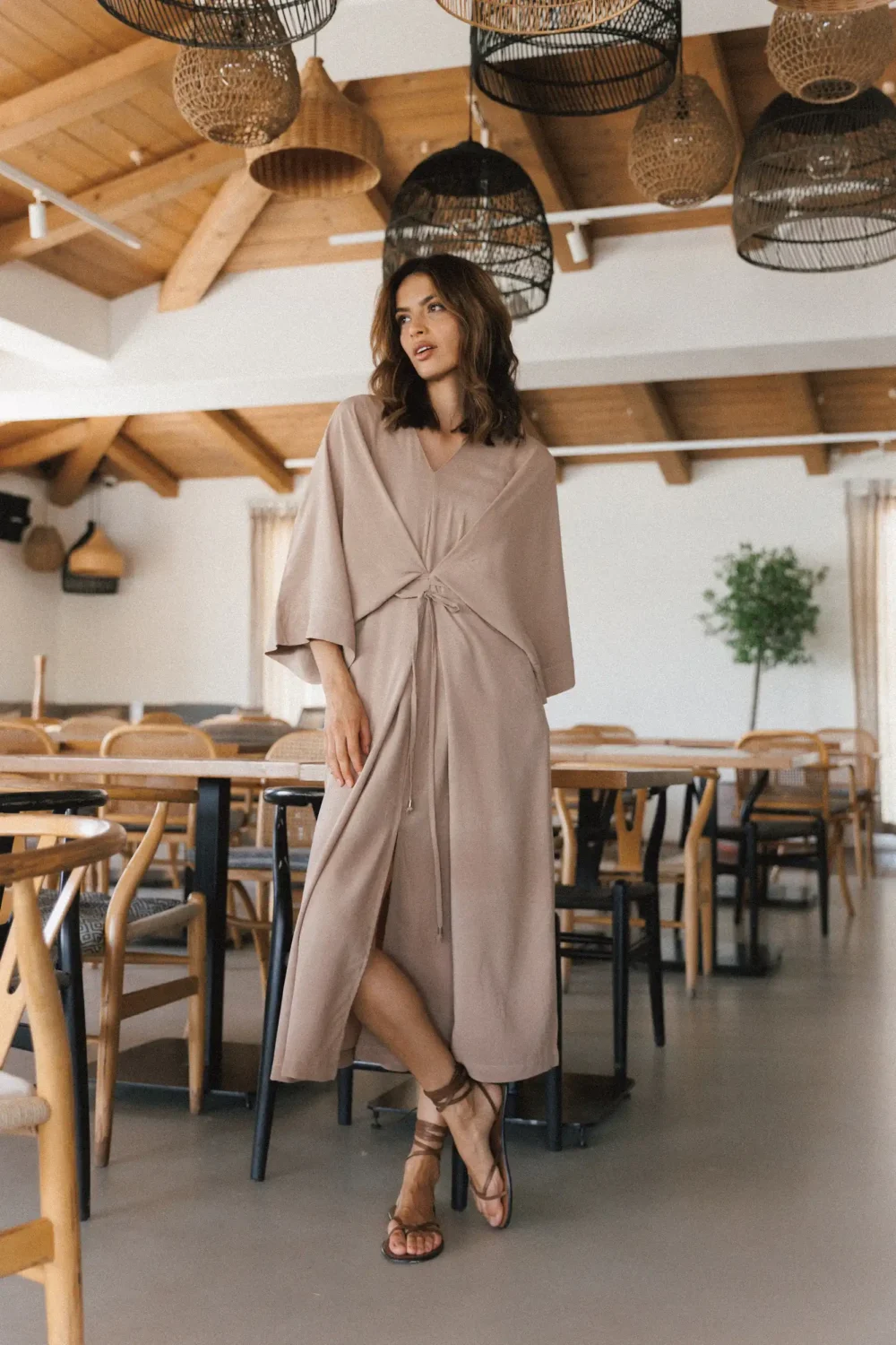 HALJINA KIMONO LATTE - Slika 14