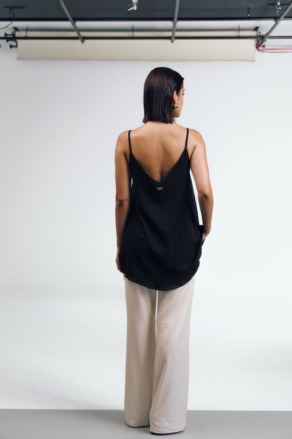 MAJICA LAGANINI LYOCELL BLACK - Slika 3