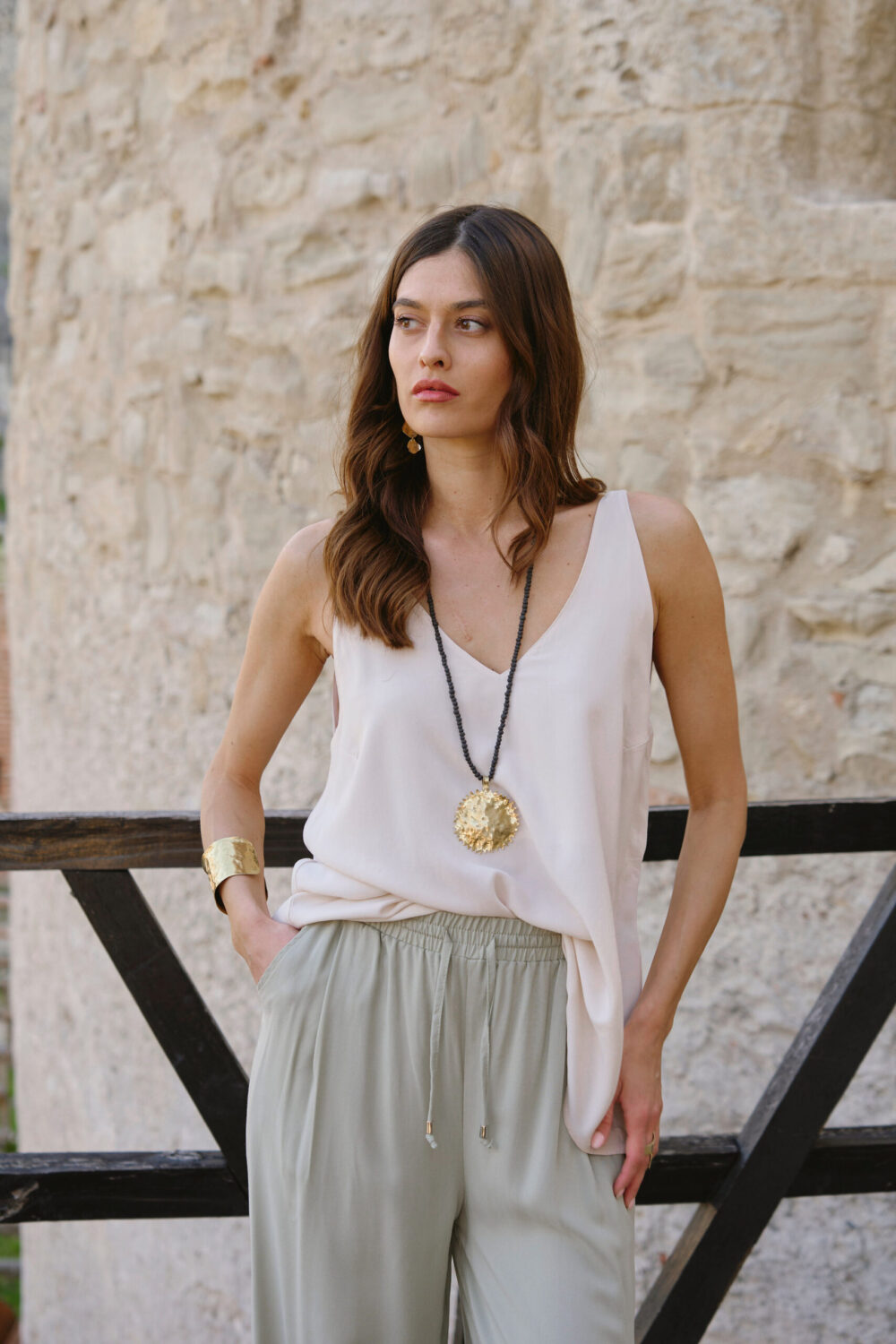 MAJICA LAGANINI LUX IVORY - Slika 5