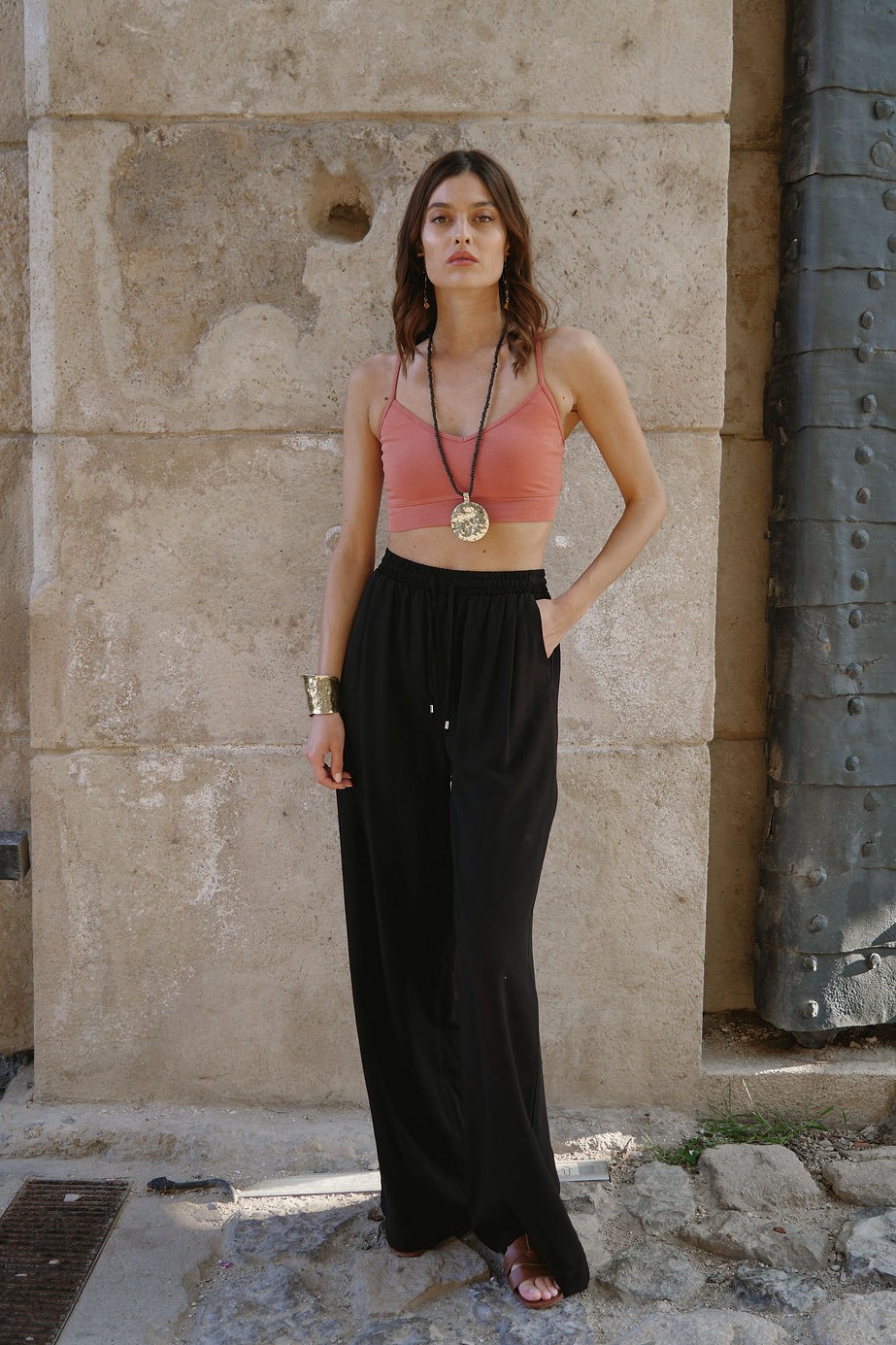 DSC00767c-1.jpg PANTALONE LAGANINI BLACK - Slika 1