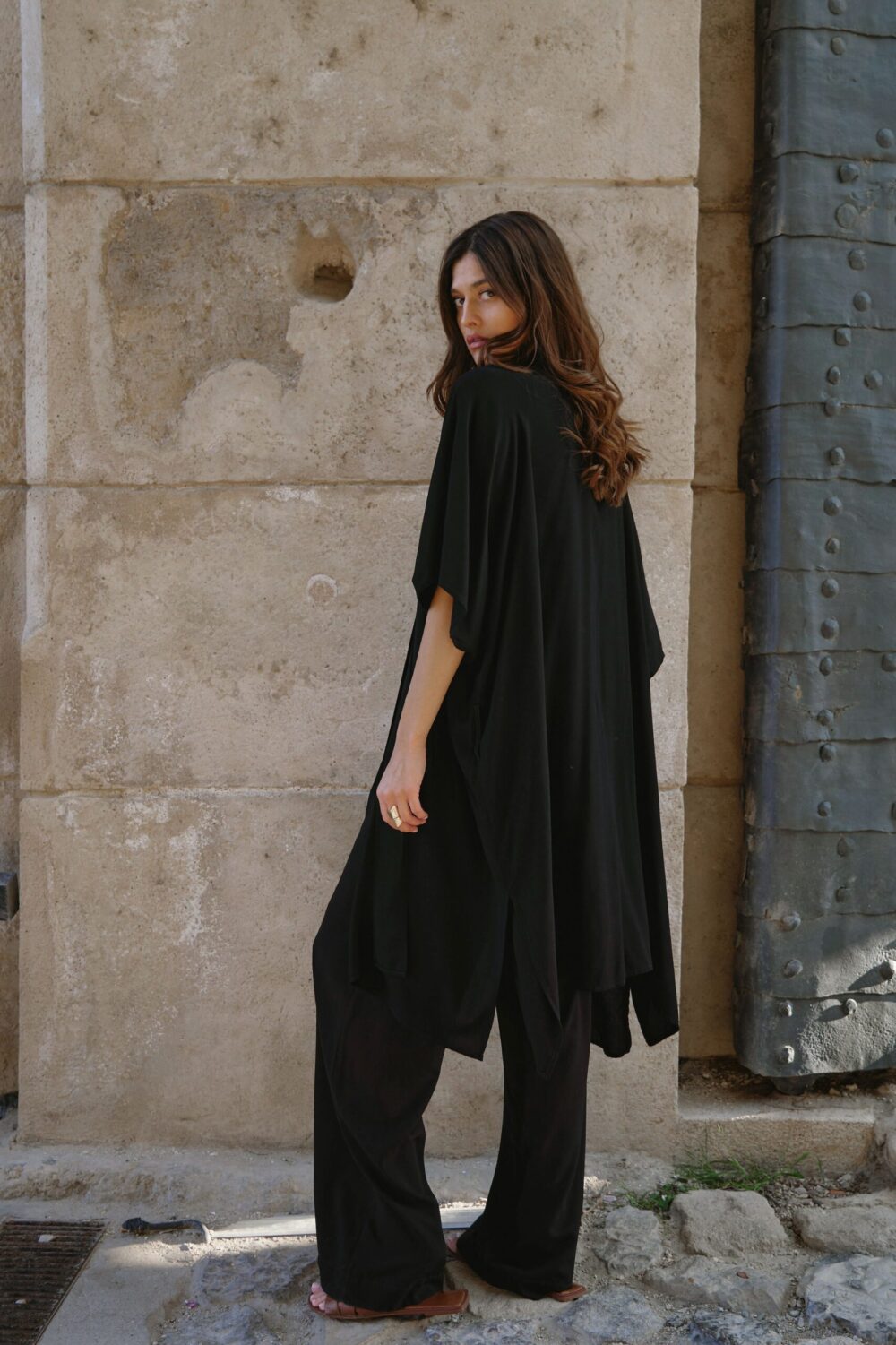 KIMONO LAGANINI BLACK - Slika 9