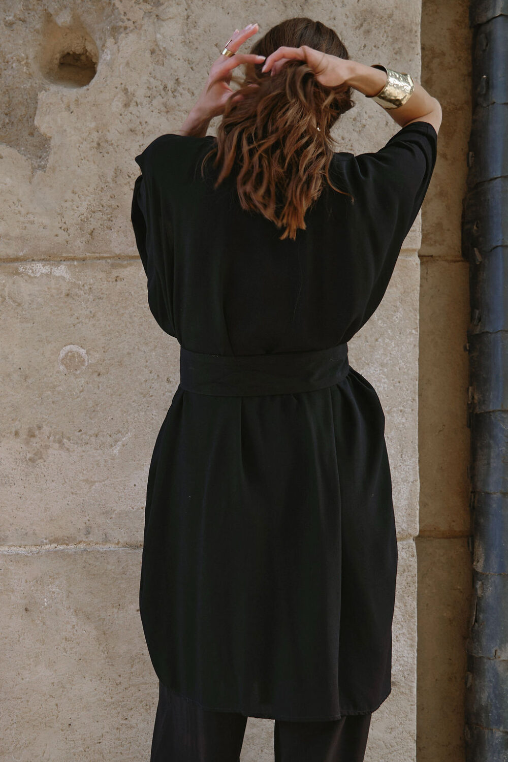 KIMONO LAGANINI BLACK - Slika 5