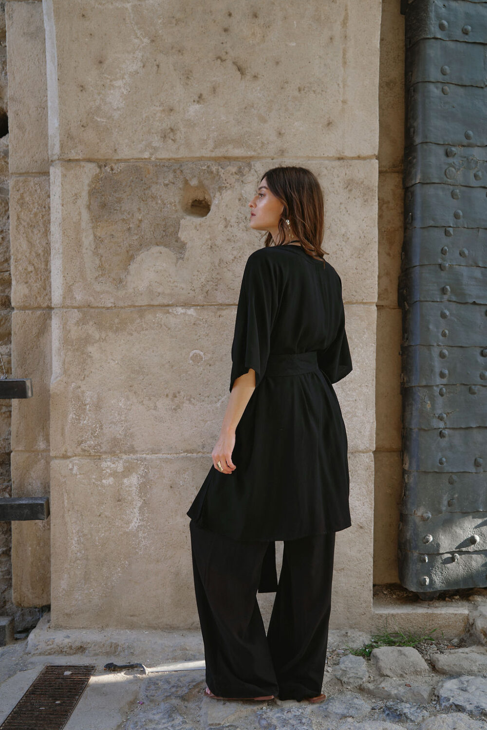 KIMONO LAGANINI BLACK - Slika 6