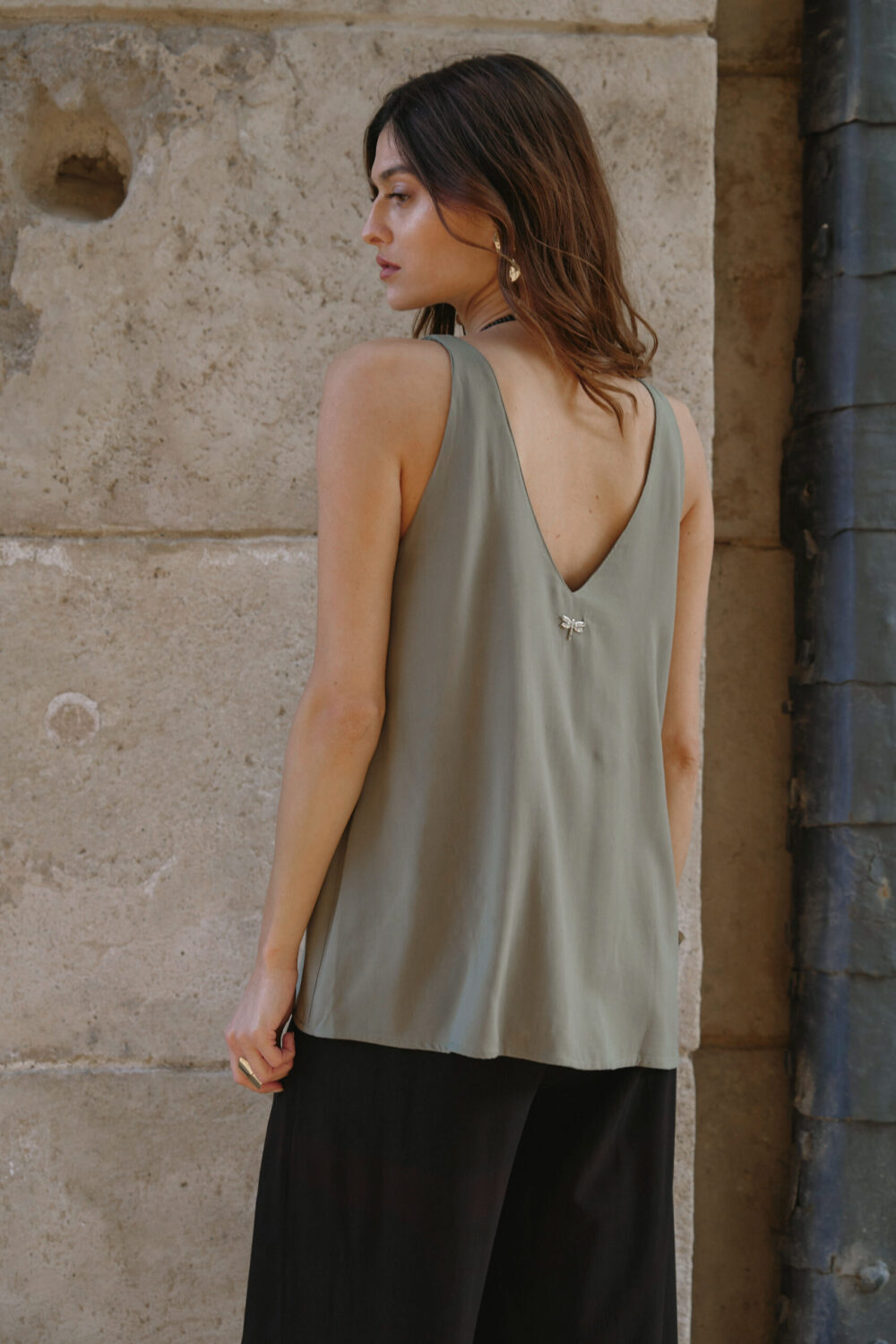 MAJICA LAGANINI LUX OLIVE