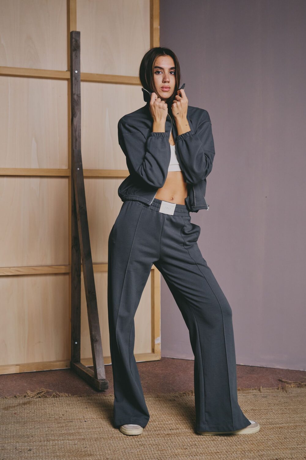 TRENERKA APRIL NO.2 DARK GREY - Slika 3