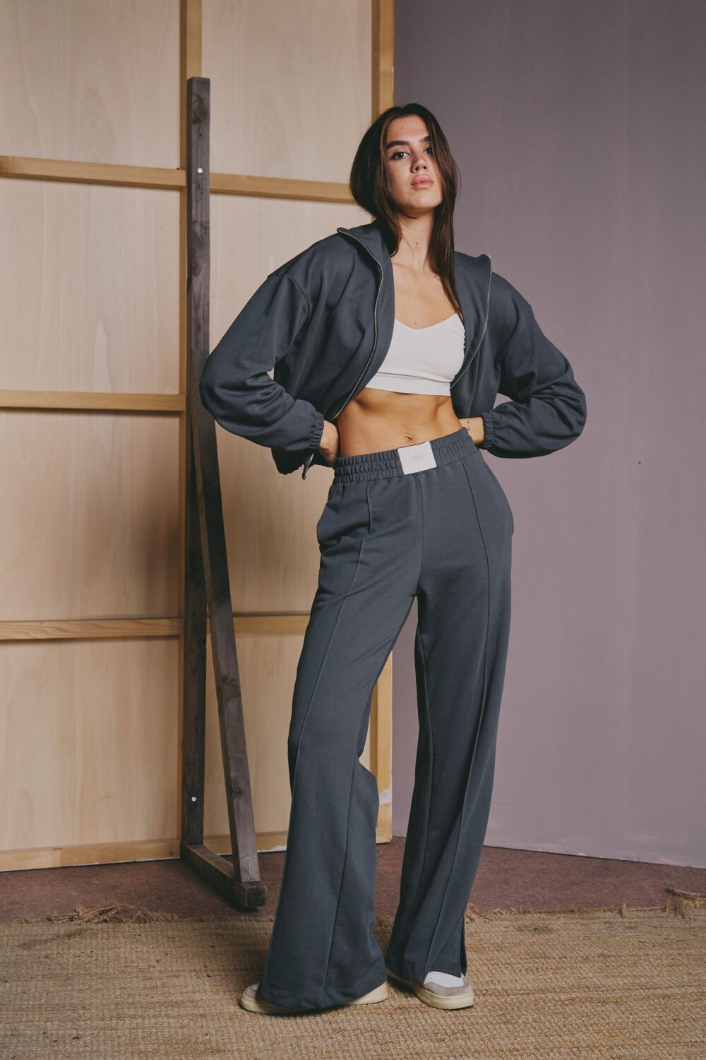 TRENERKA APRIL NO.2 DARK GREY - Slika 2