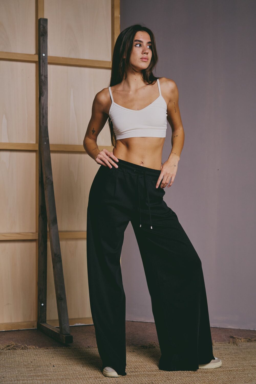 TRENERKA PALAZZO BLACK - Slika 6