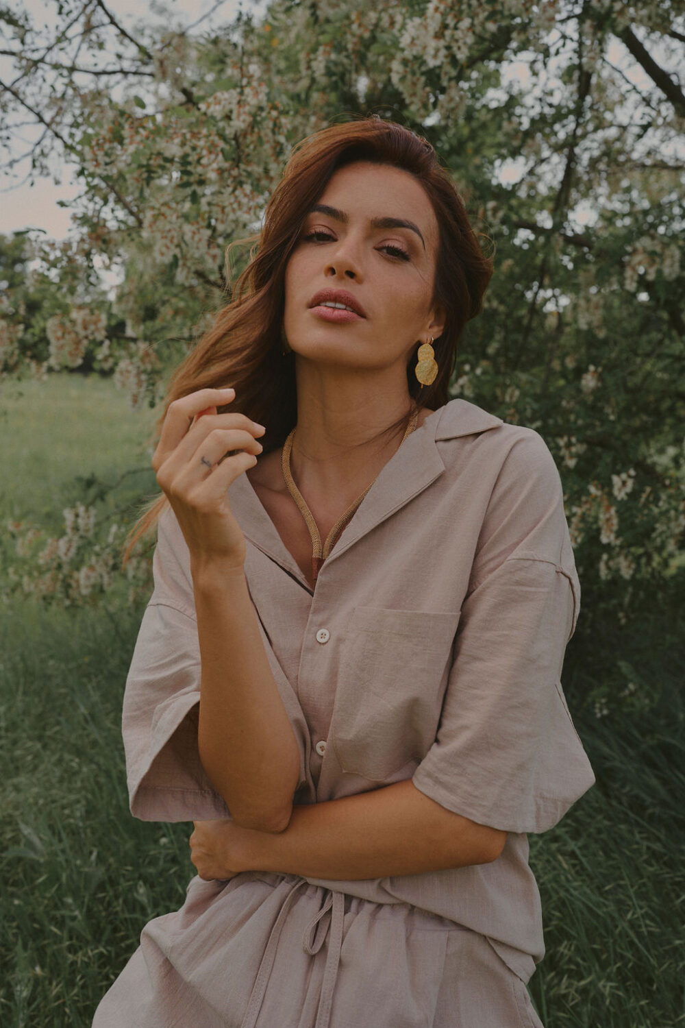 KOŠULJA NAOMI MOCHA - Slika 2