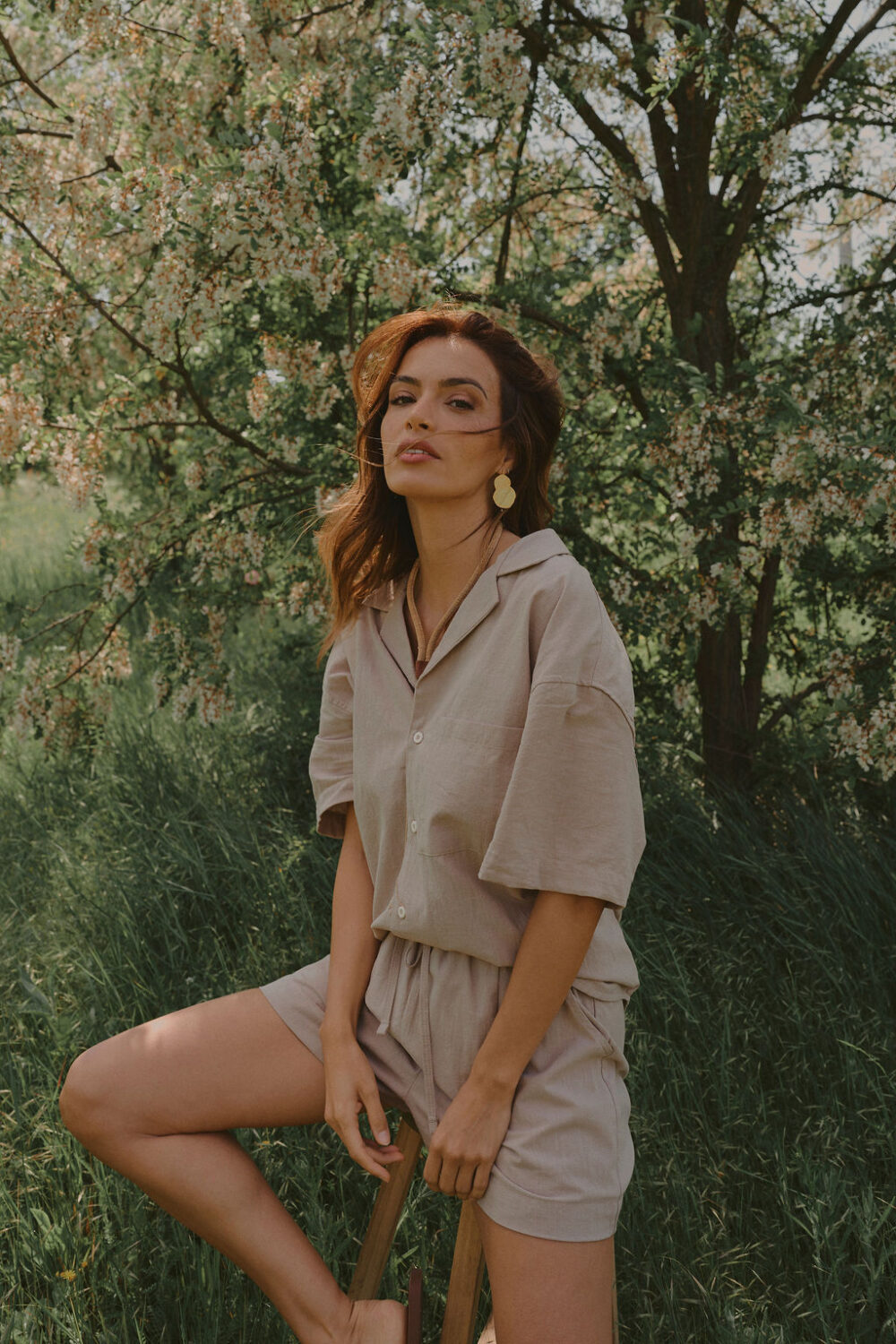 ŠORTS NAOMI MOCHA - Slika 7