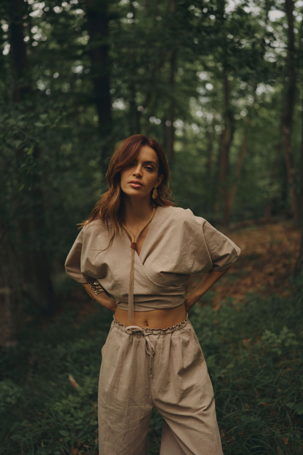 BLUZA KIARA MOCHA - Slika 6