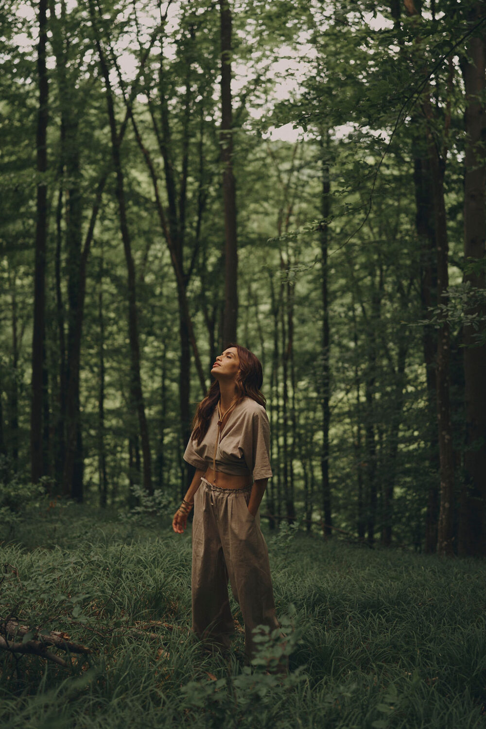 BLUZA KIARA MOCHA - Slika 3