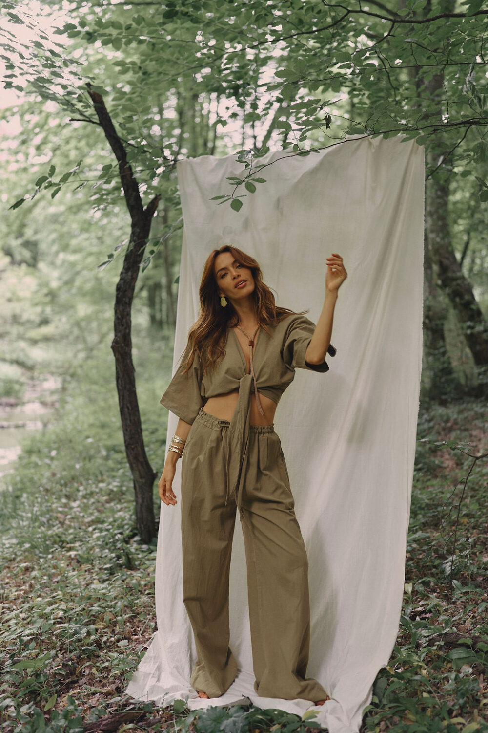 PANTALONE KIARA OLIVE