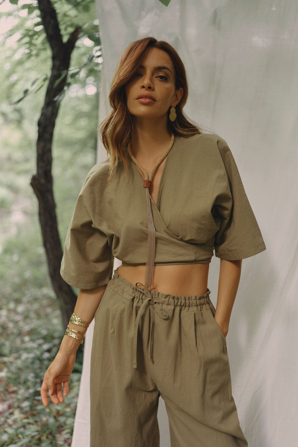 BLUZA KIARA OLIVE