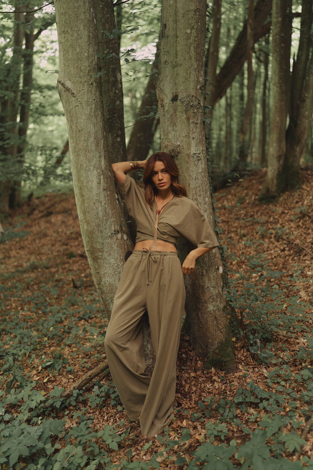 BLUZA KIARA OLIVE - Slika 7