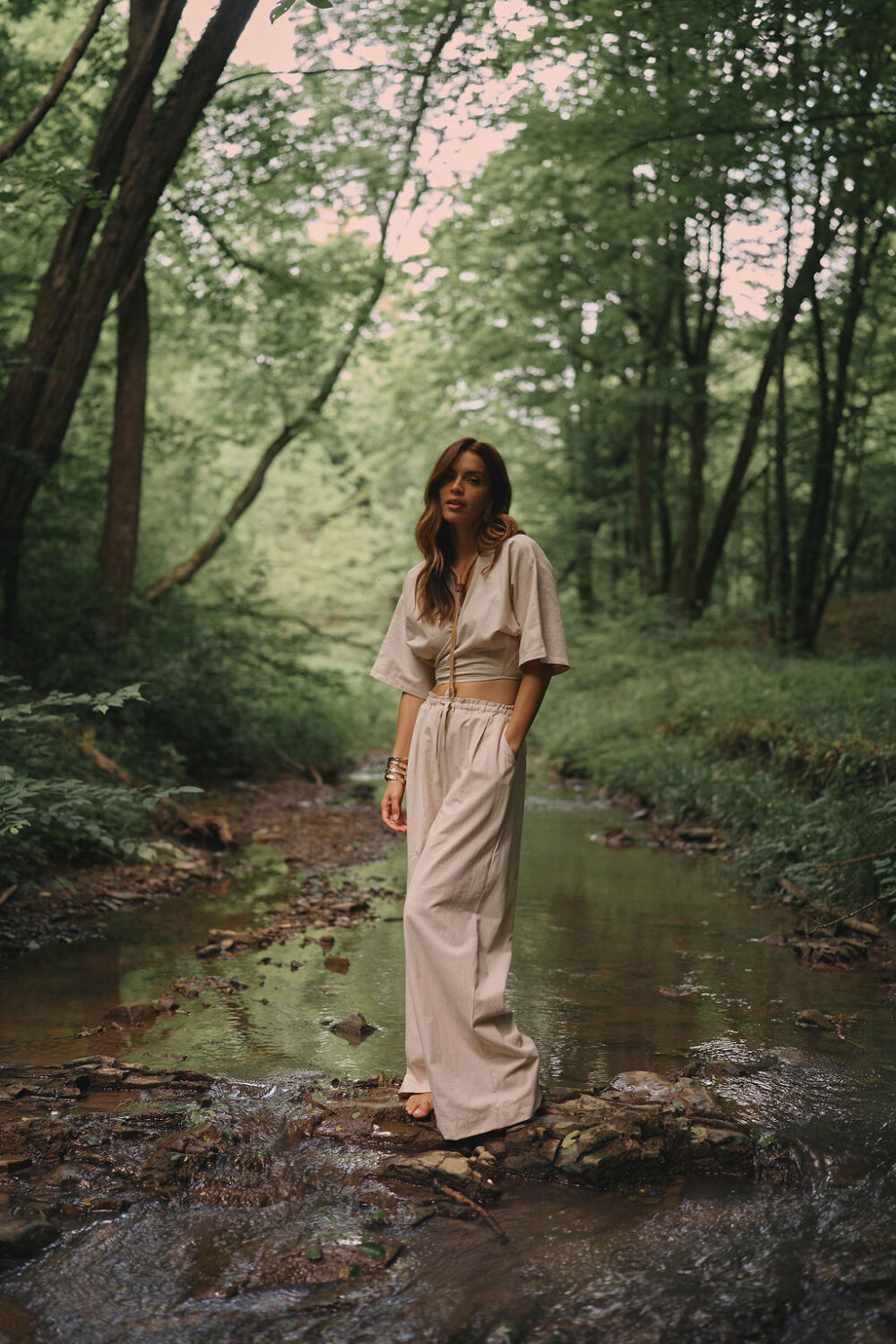 BLUZA KIARA CREAM - Slika 4
