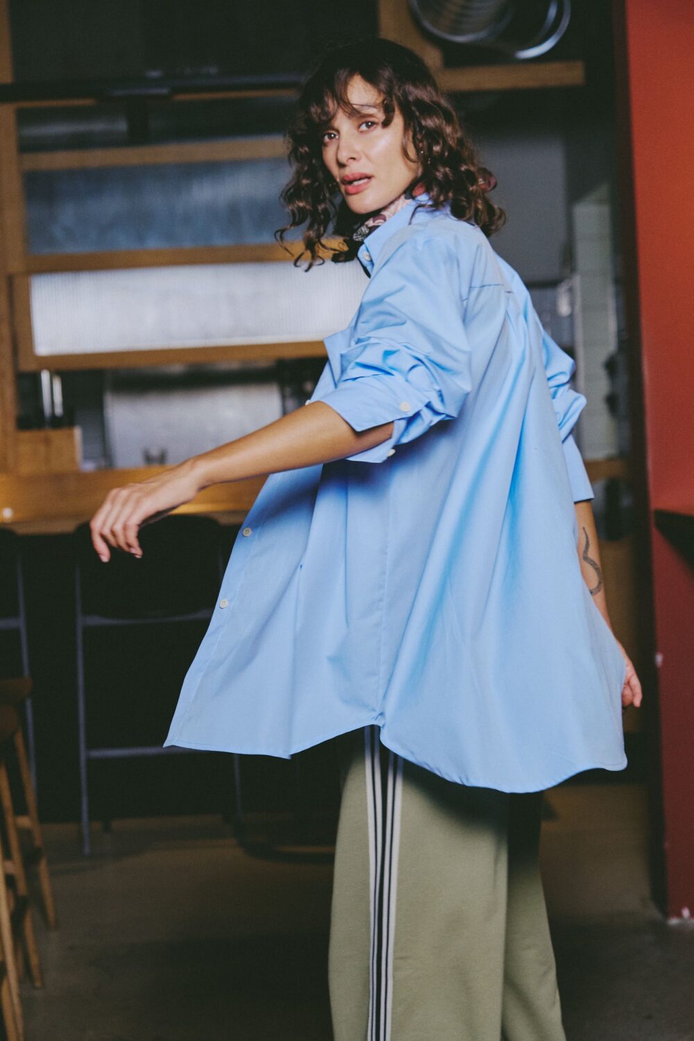 KOŠULJA OVERSIZED BLUE - Slika 8