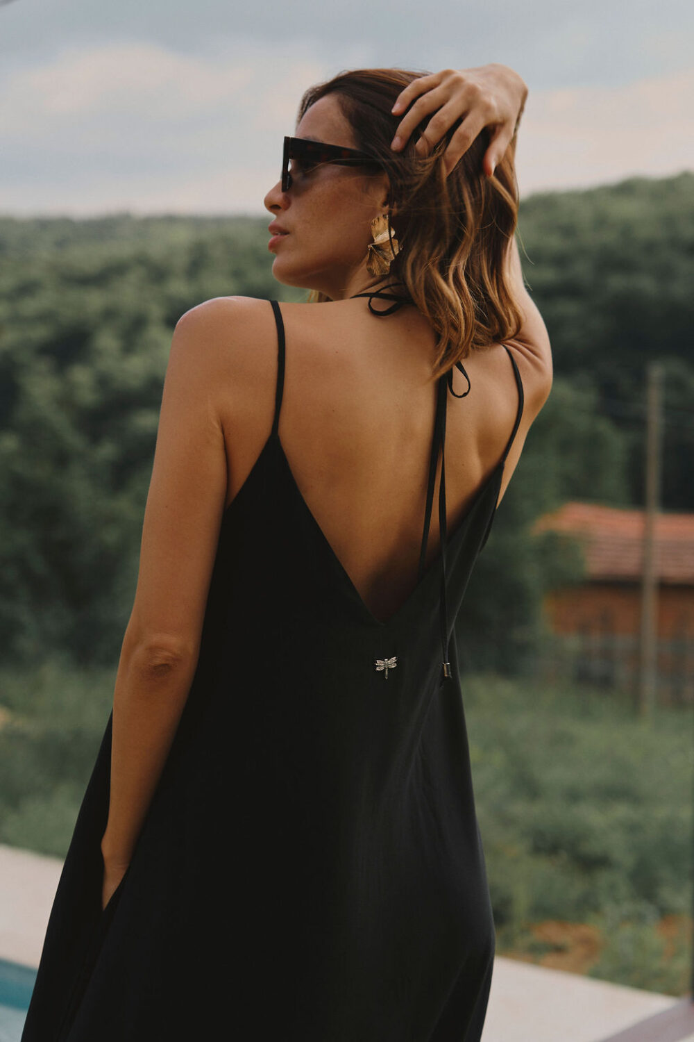 HALJINA MAXI LAGANINI BLACK - Slika 3