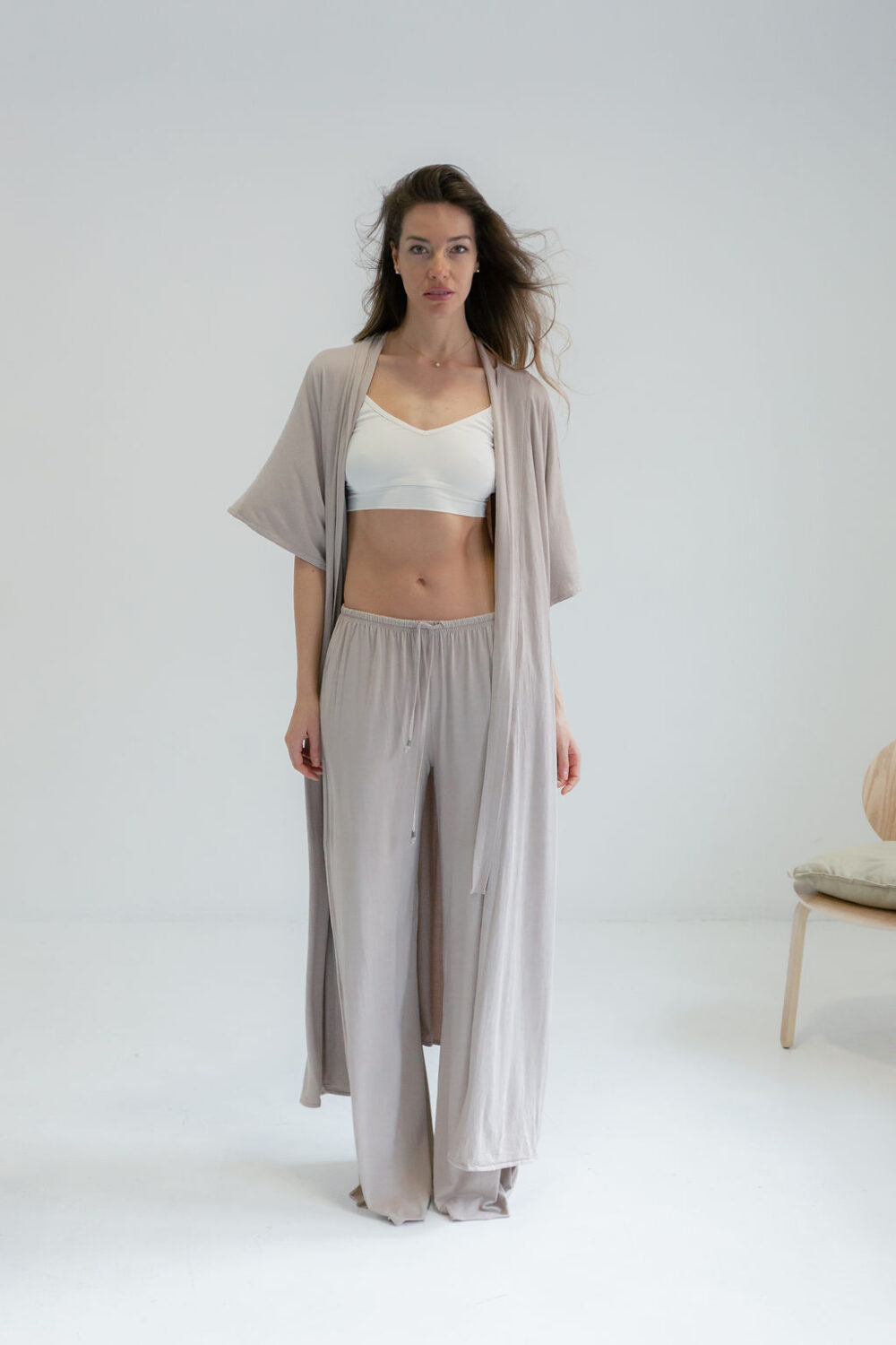 KIMONO LONG MOCHA - Slika 6