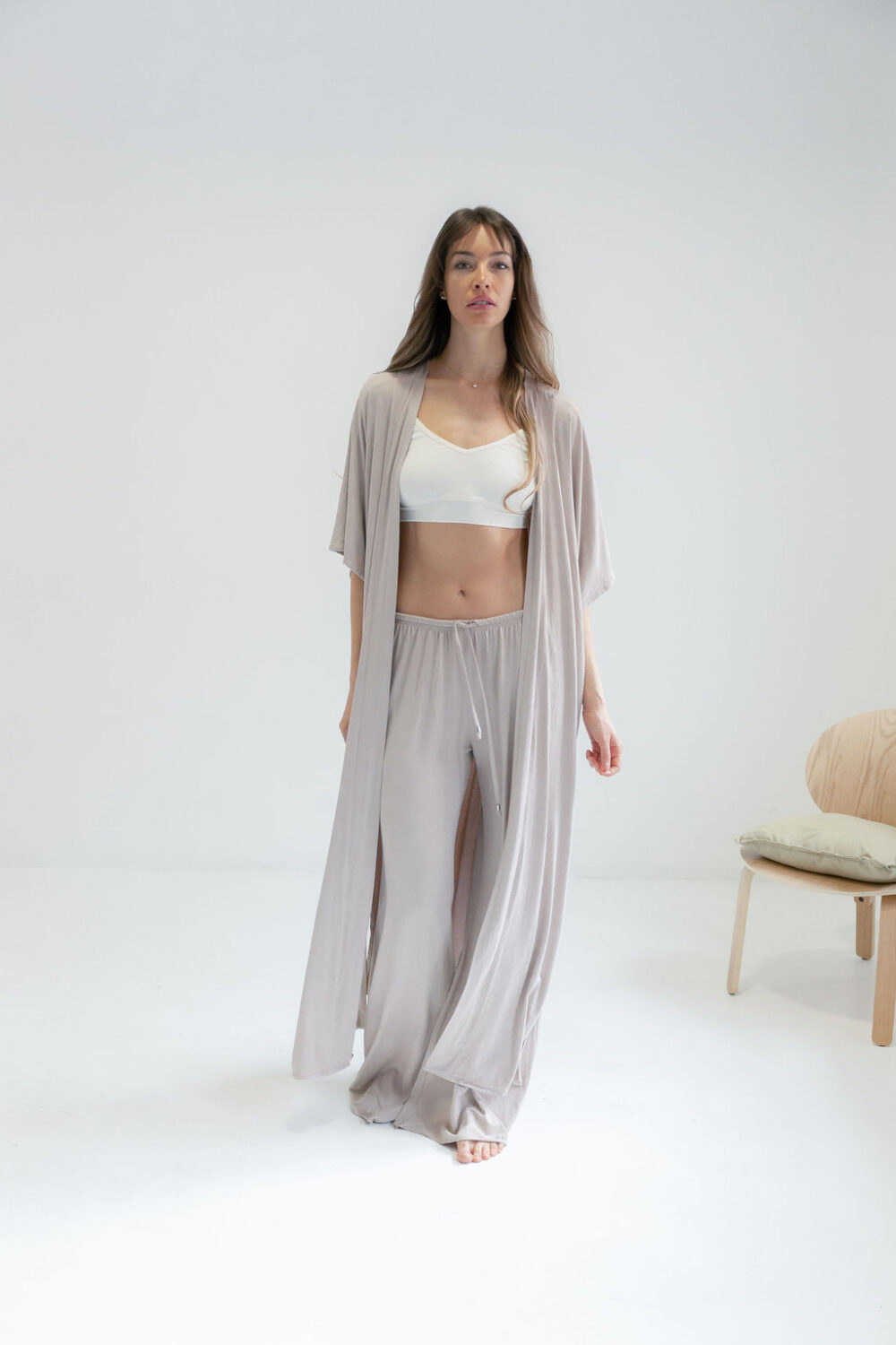 KIMONO LONG MOCHA - Slika 7