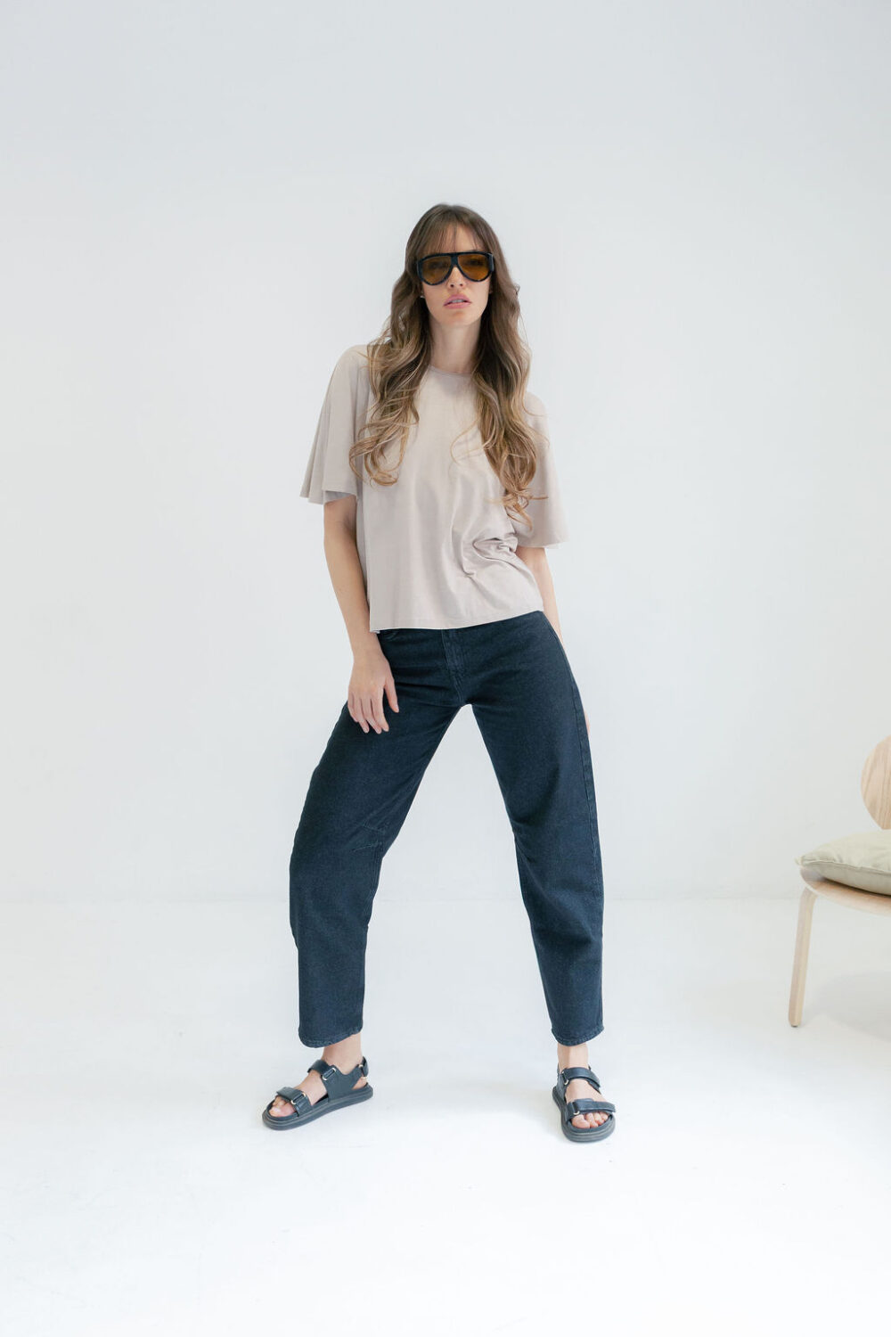 MAJICA BEYOND BASIC MOCHA - Slika 6