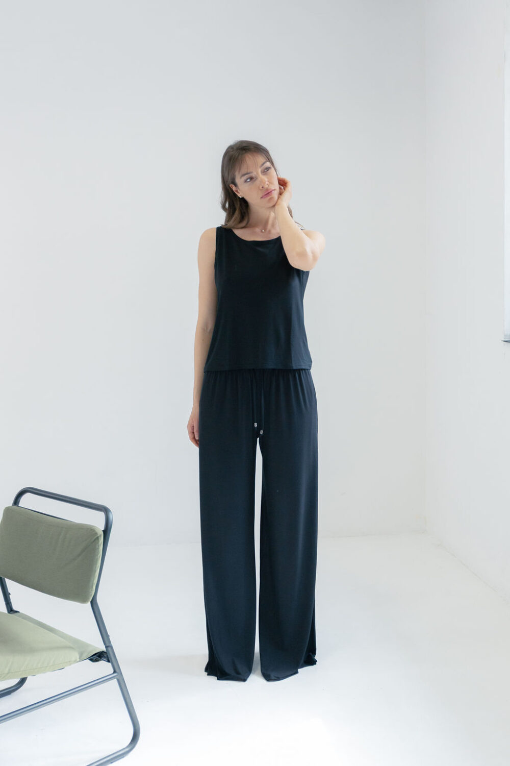 MAJICA TANK TOP BLACK - Slika 4