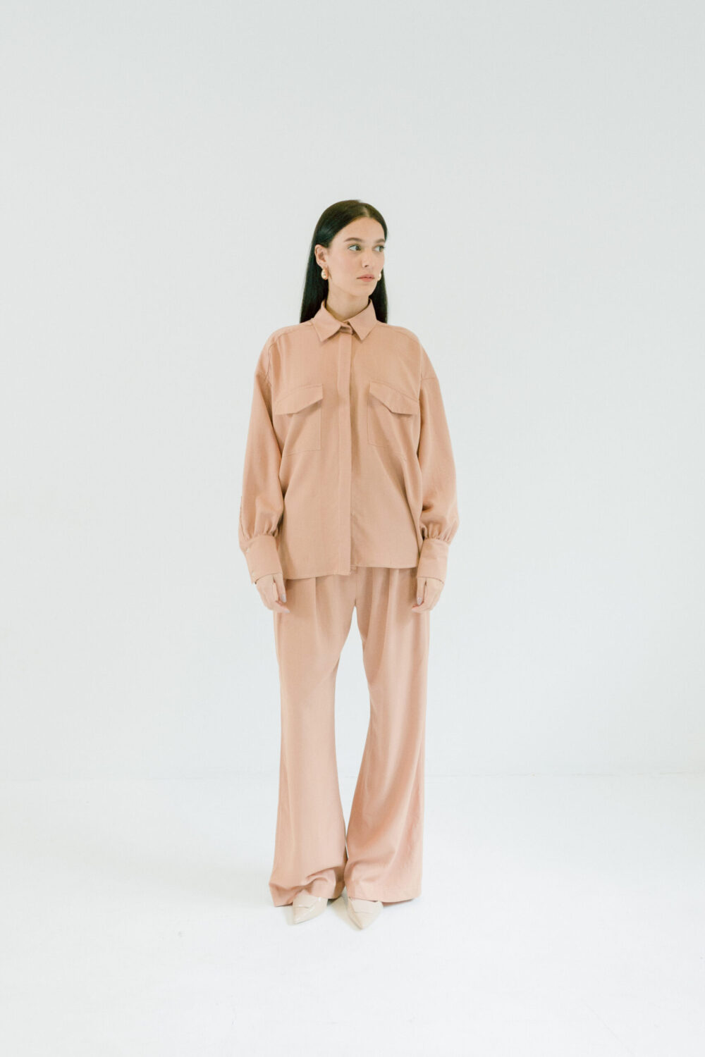 KOŠULJA UTILITY BLUSH - Slika 2