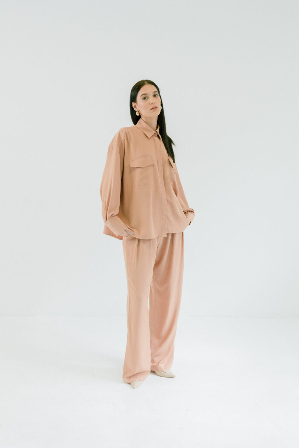 KOŠULJA UTILITY BLUSH - Slika 4