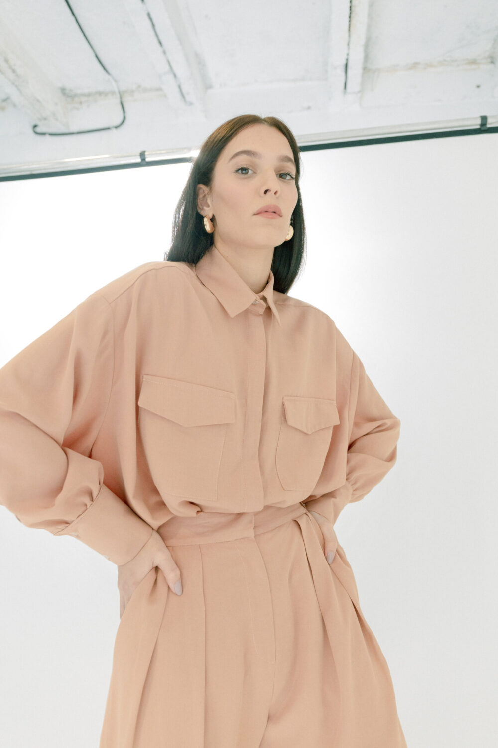 KOŠULJA UTILITY BLUSH - Slika 6