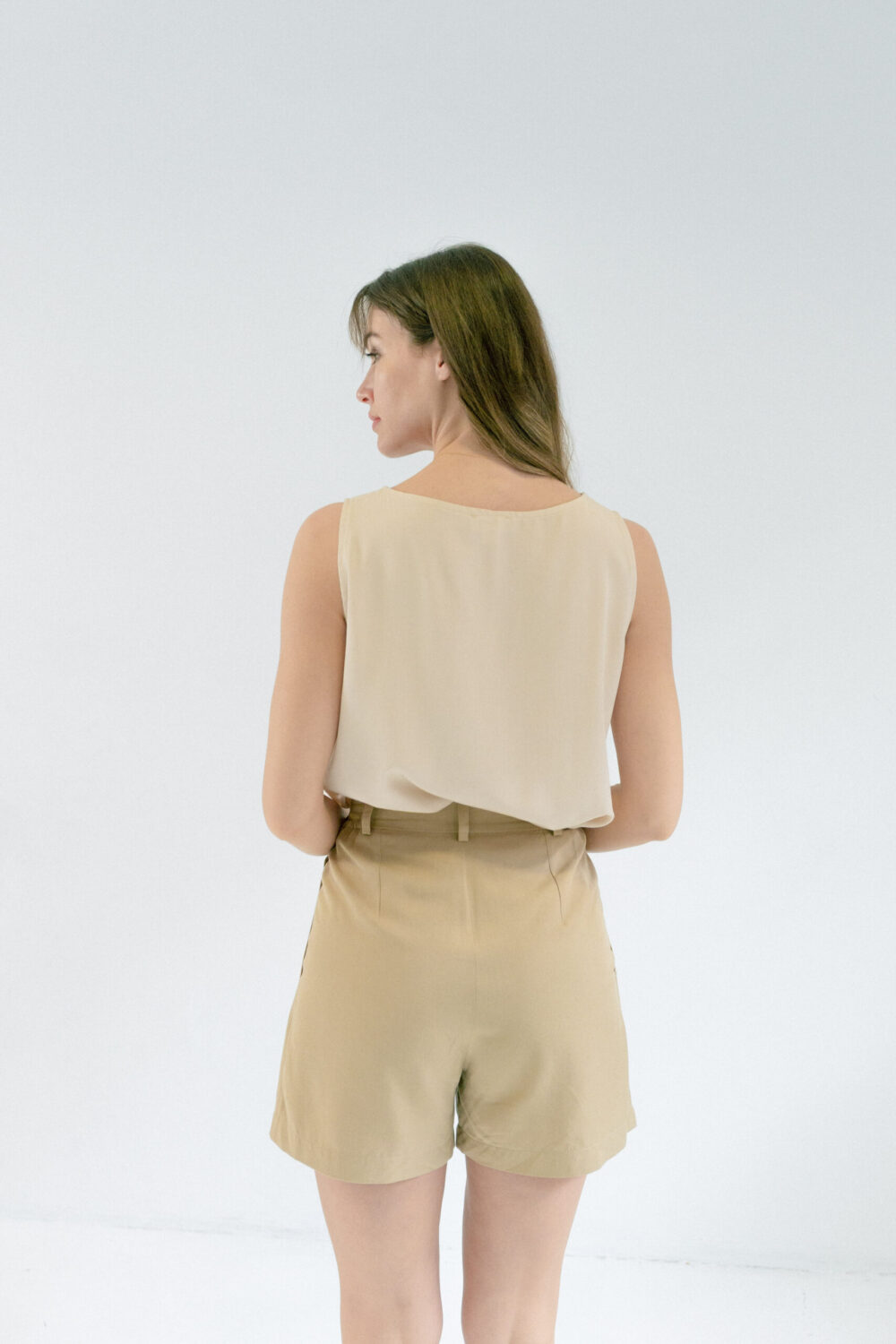 MAJICA CLASSY LYOCELL IVORY - Slika 6