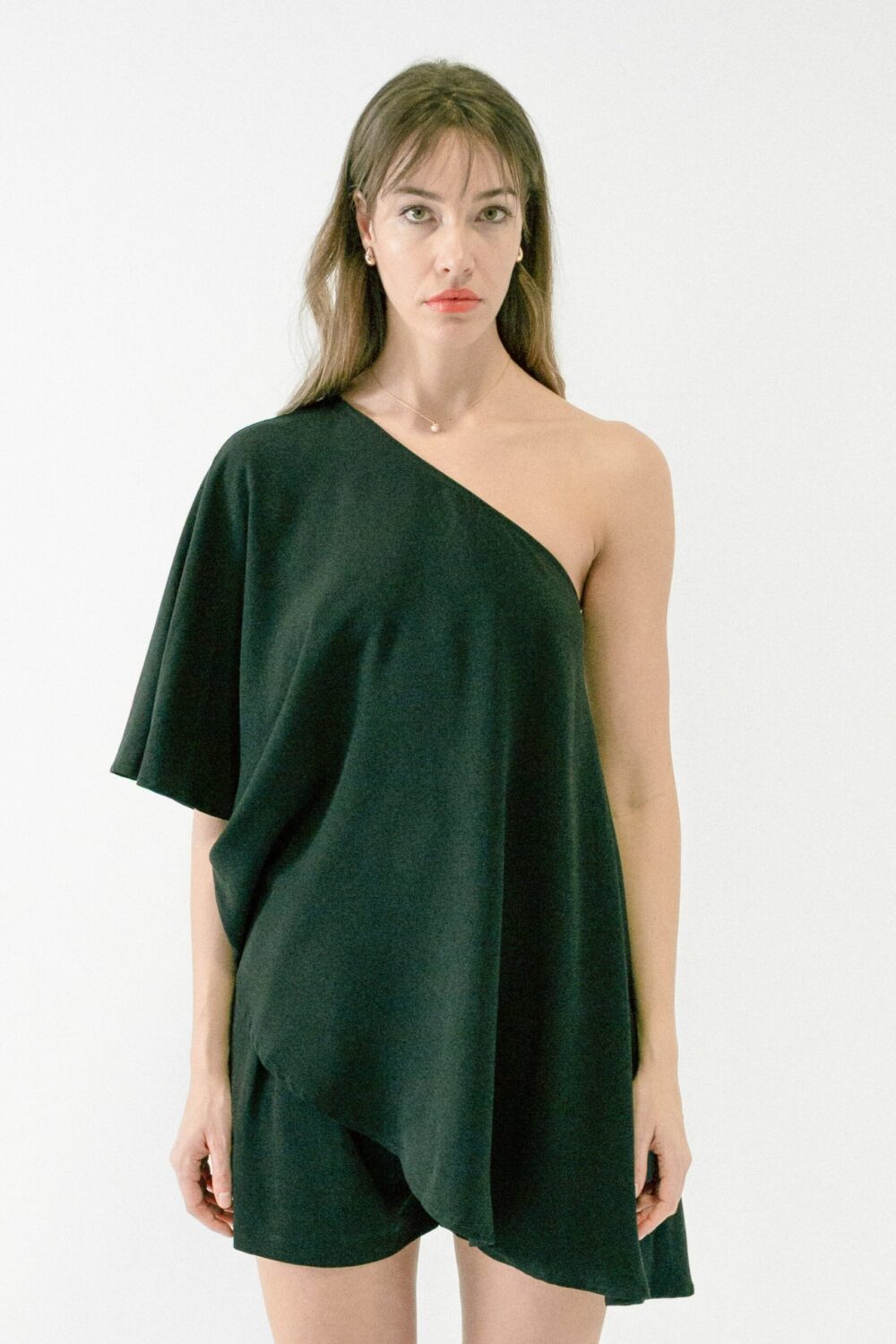 MAJICA AURA LYOCELL BLACK - Slika 6