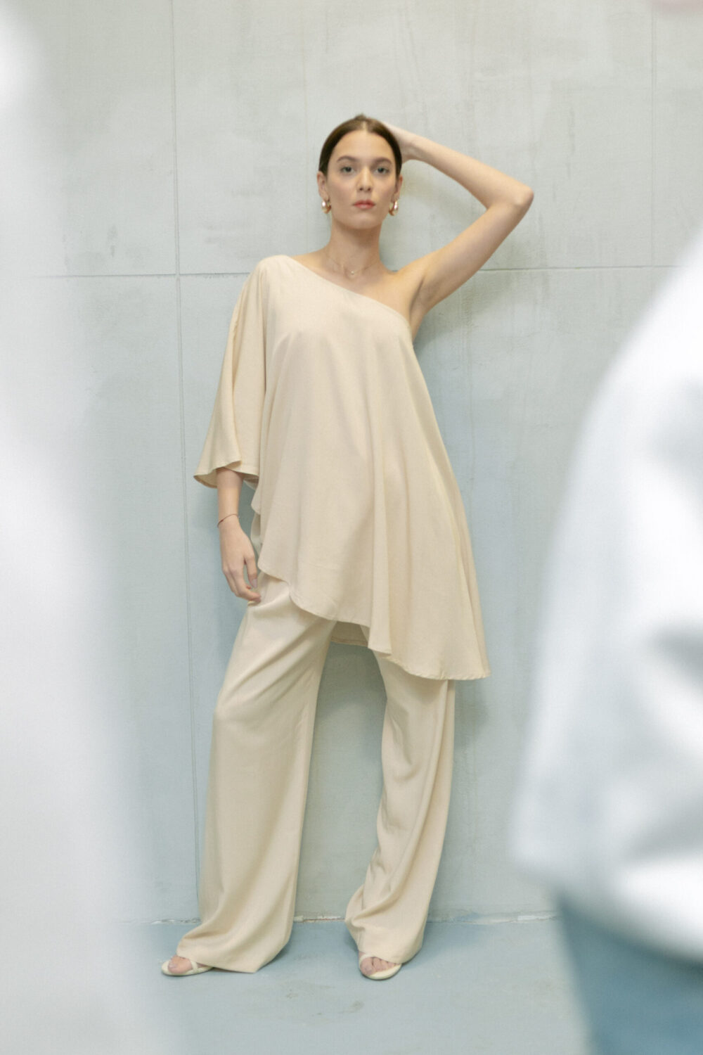 MAJICA AURA LYOCELL IVORY - Slika 7