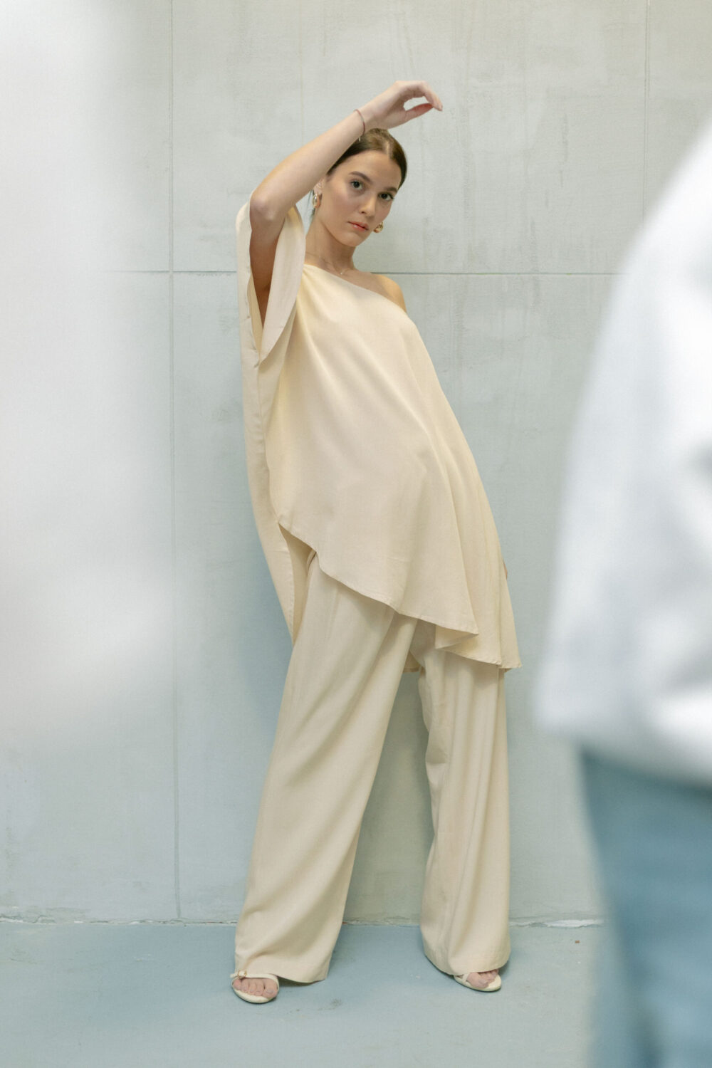 MAJICA AURA LYOCELL IVORY - Slika 8
