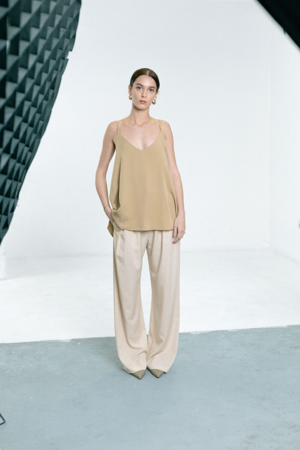 MAJICA LAGANINI LYOCELL SAND - Slika 4