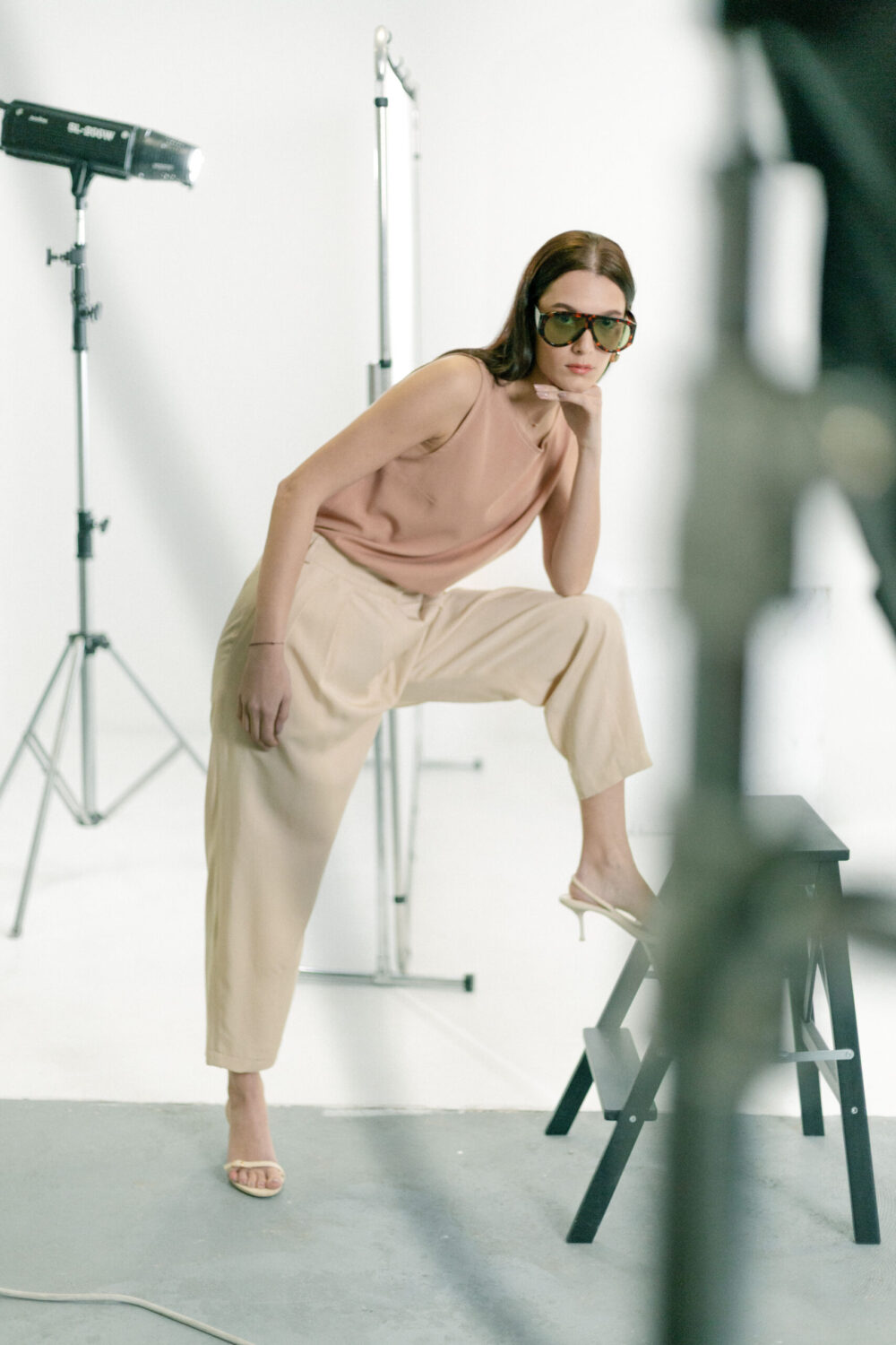PANTALONE MONACO IVORY - Slika 5
